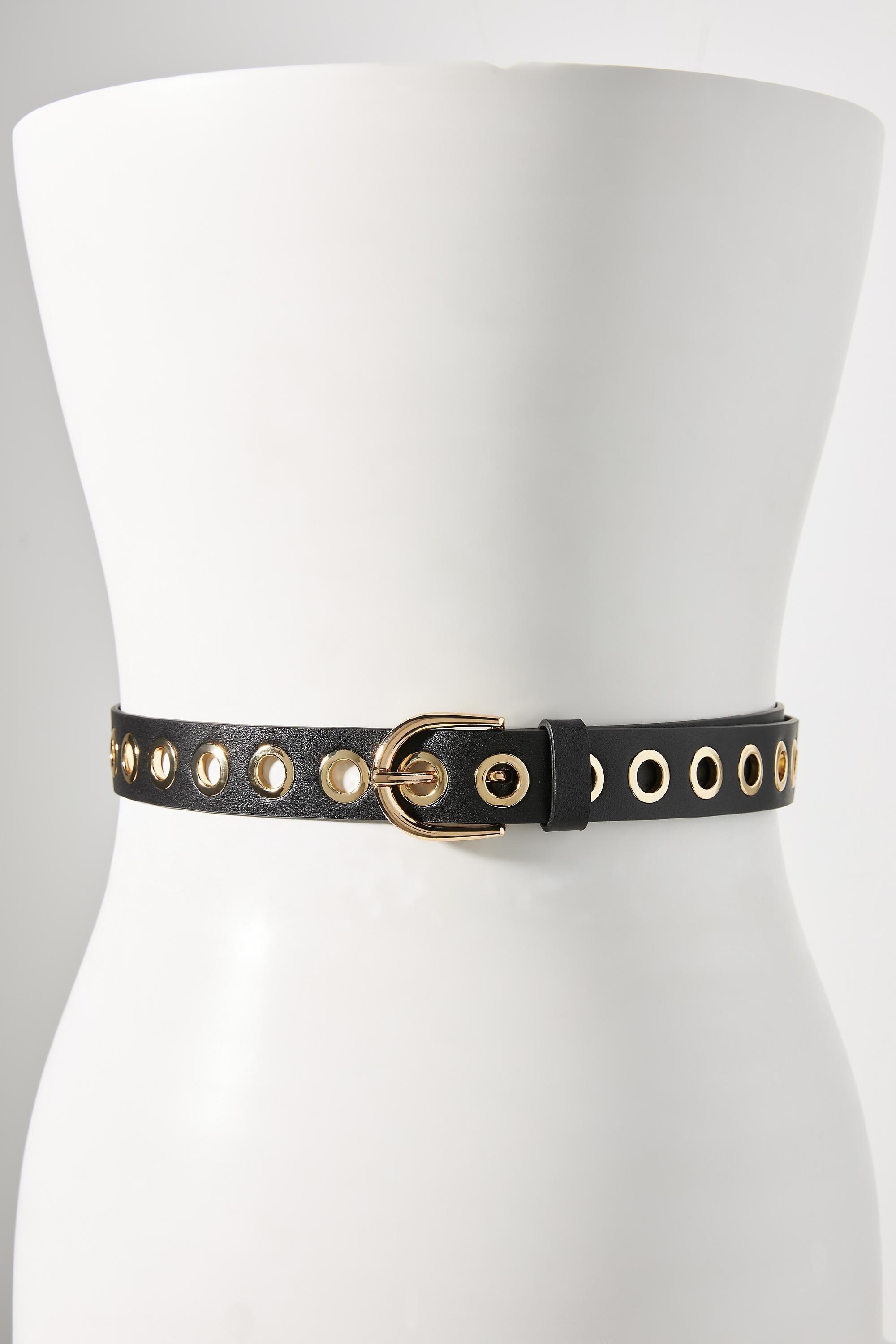 Grommet Tail Belt, Black, , large image number 2