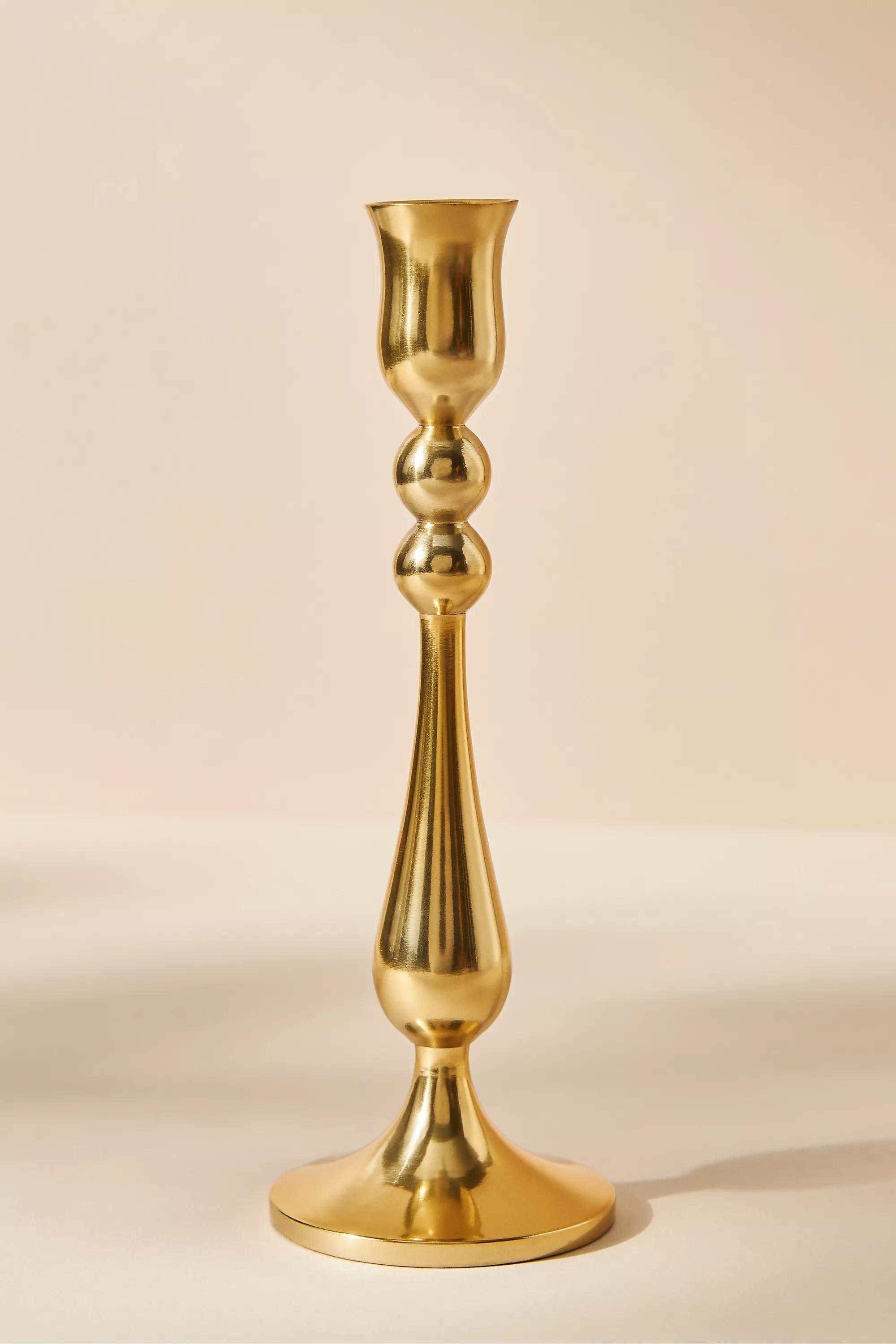 Lumiere Petite Candlestick, Gold, , large image number 2