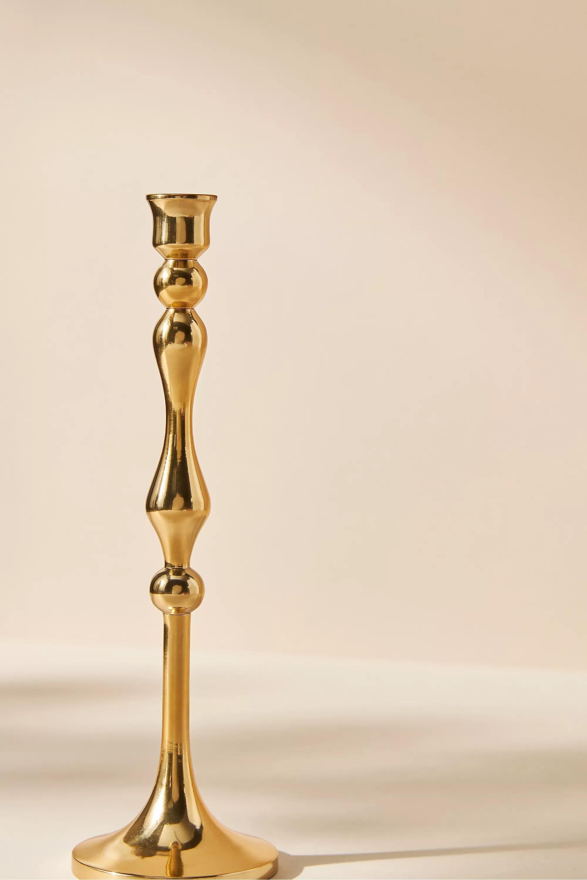 Lumiere Petite Candlestick, Gold, , large image number 3