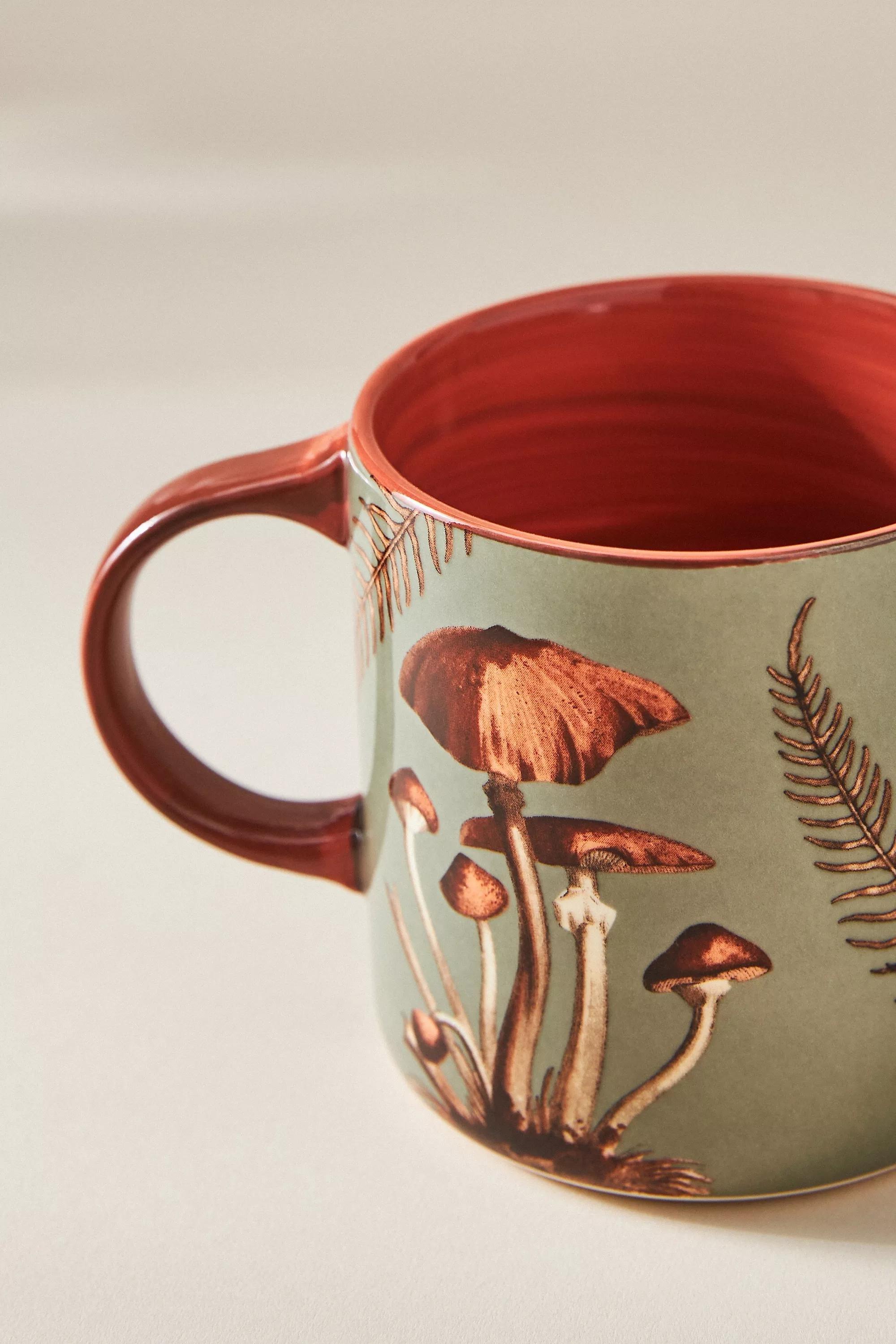 Motif Nature Studies Mug, Green, A501_0008, large image number 1