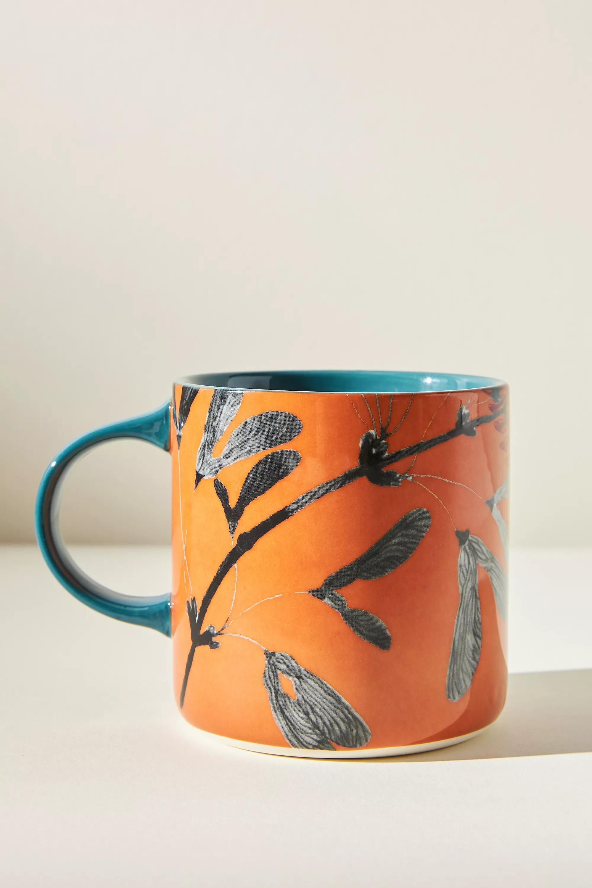 Nature Studies Mug, Orange, A501_0089, large image number 1