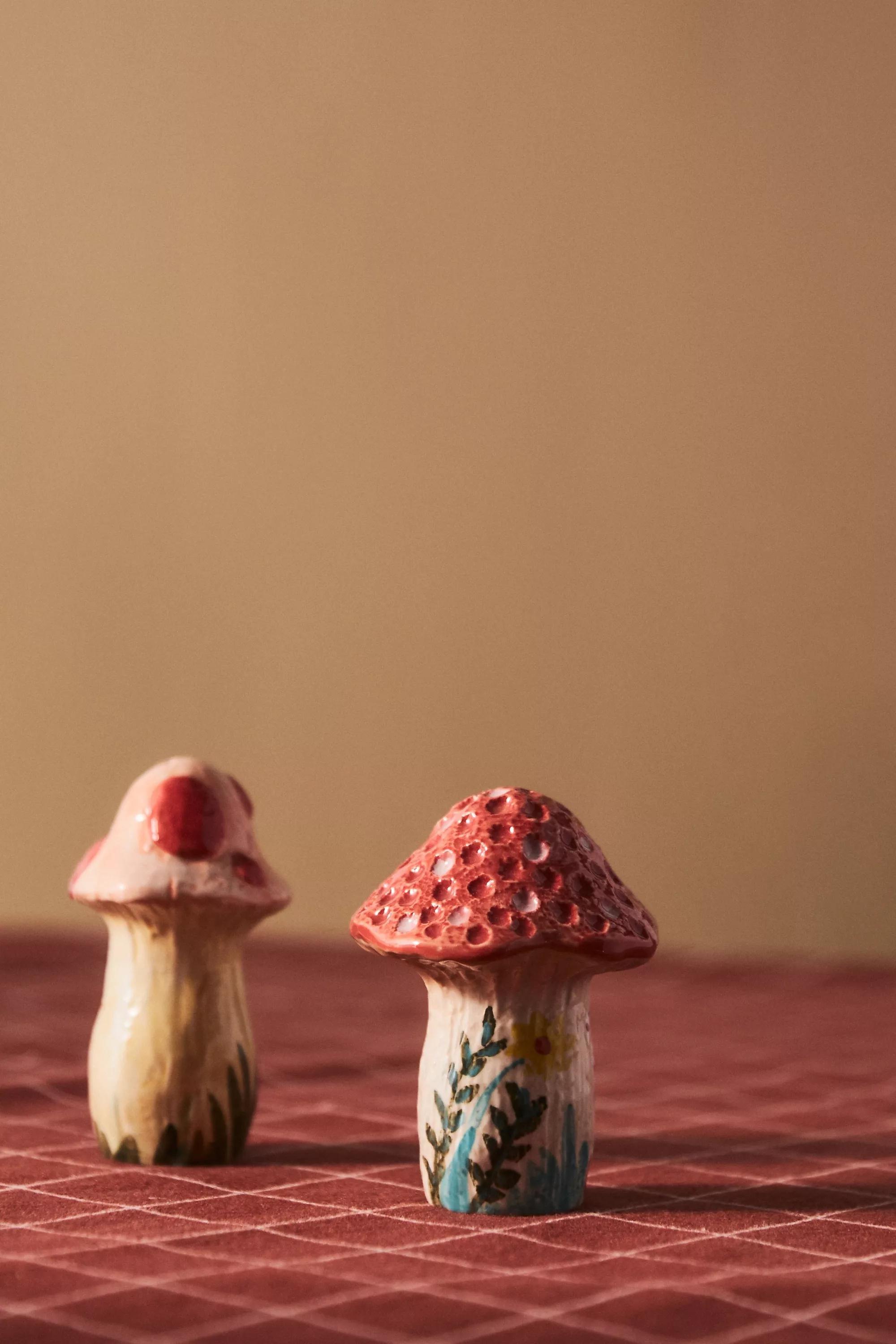 ASSORT Nathalie Lete for Anthropologie Ceramic Salt & Pepper Shakers, , large image number 0