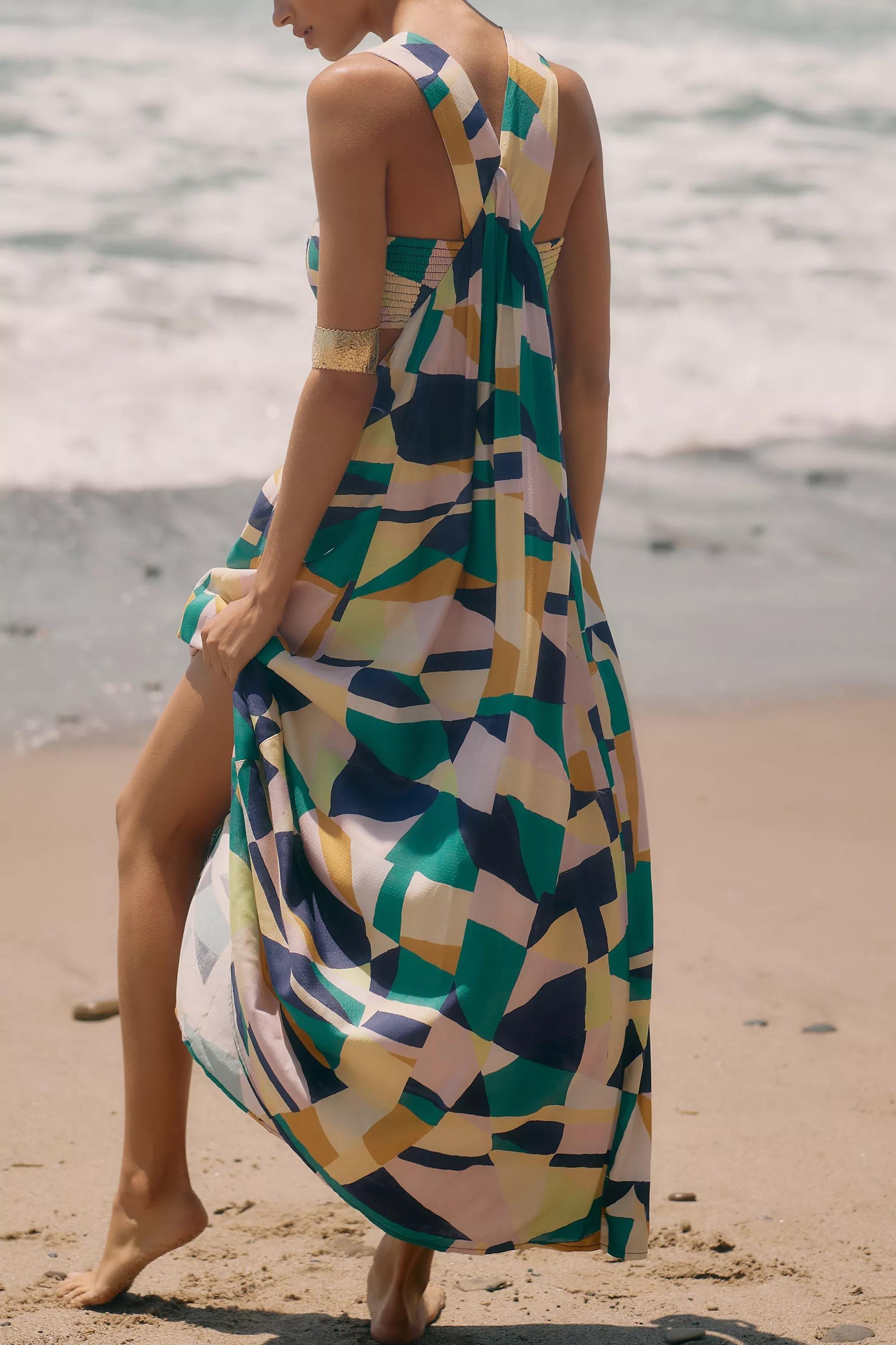 The Piper Bandeau Cutout Maxi Dress