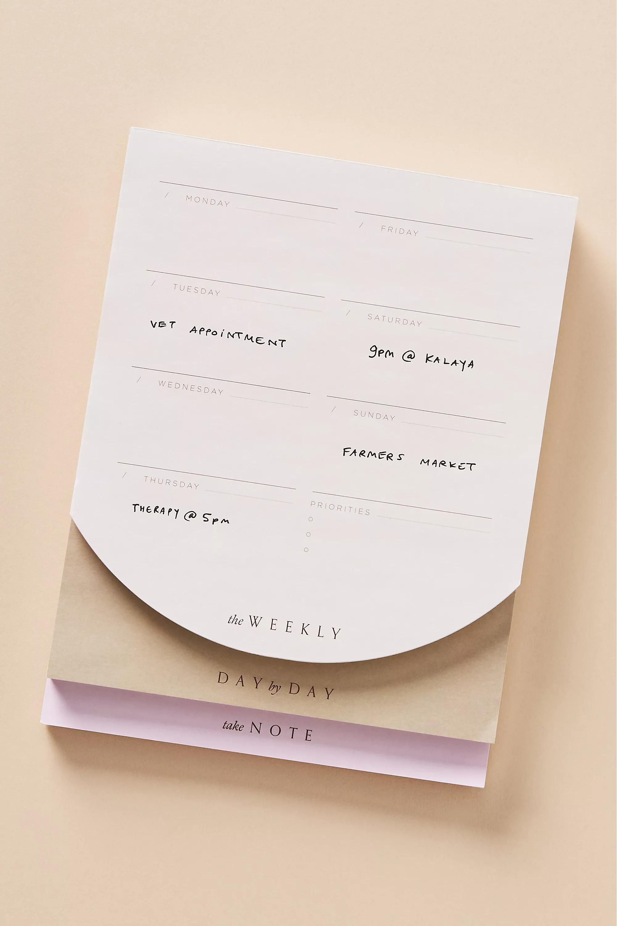 Fringe Studio Daily Guidelines Notepad, Multicolour, A501_0000, large image number 0