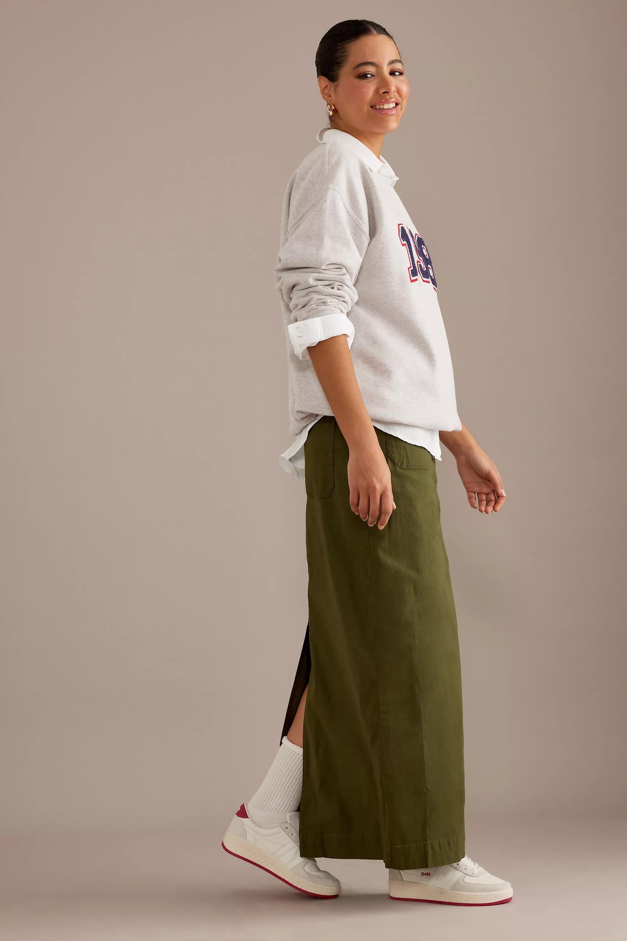Maeve The Colette Maxi Skirt, Green, , large image number 4
