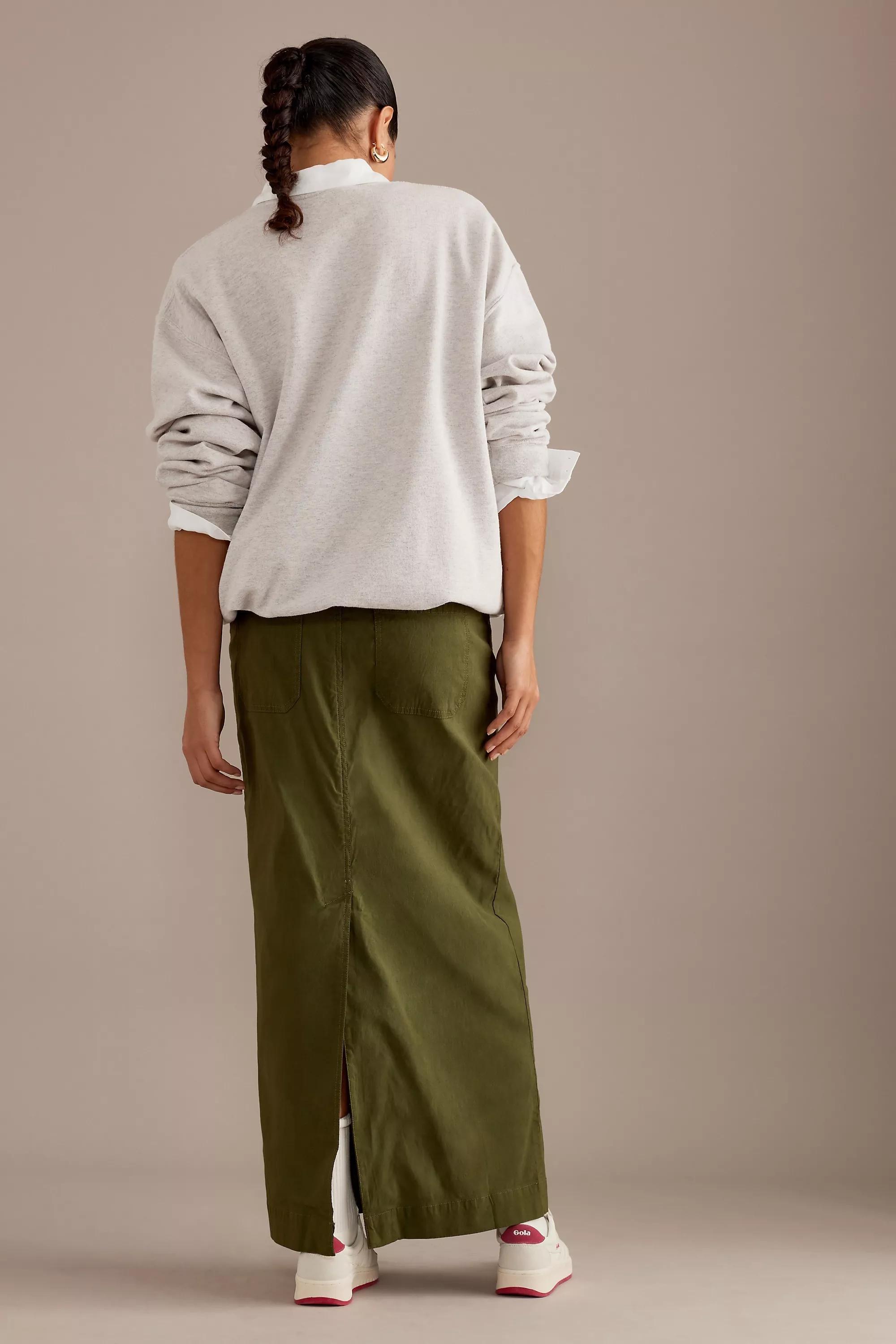 Maeve The Colette Maxi Skirt, Green, , large image number 5