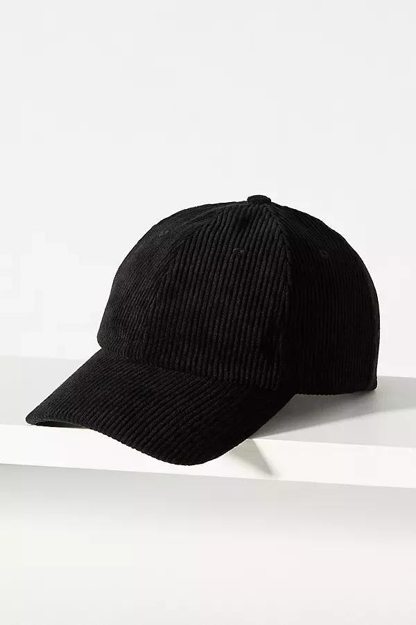 Corduroy Baseball Cap, Black, A501_0001, large image number 2