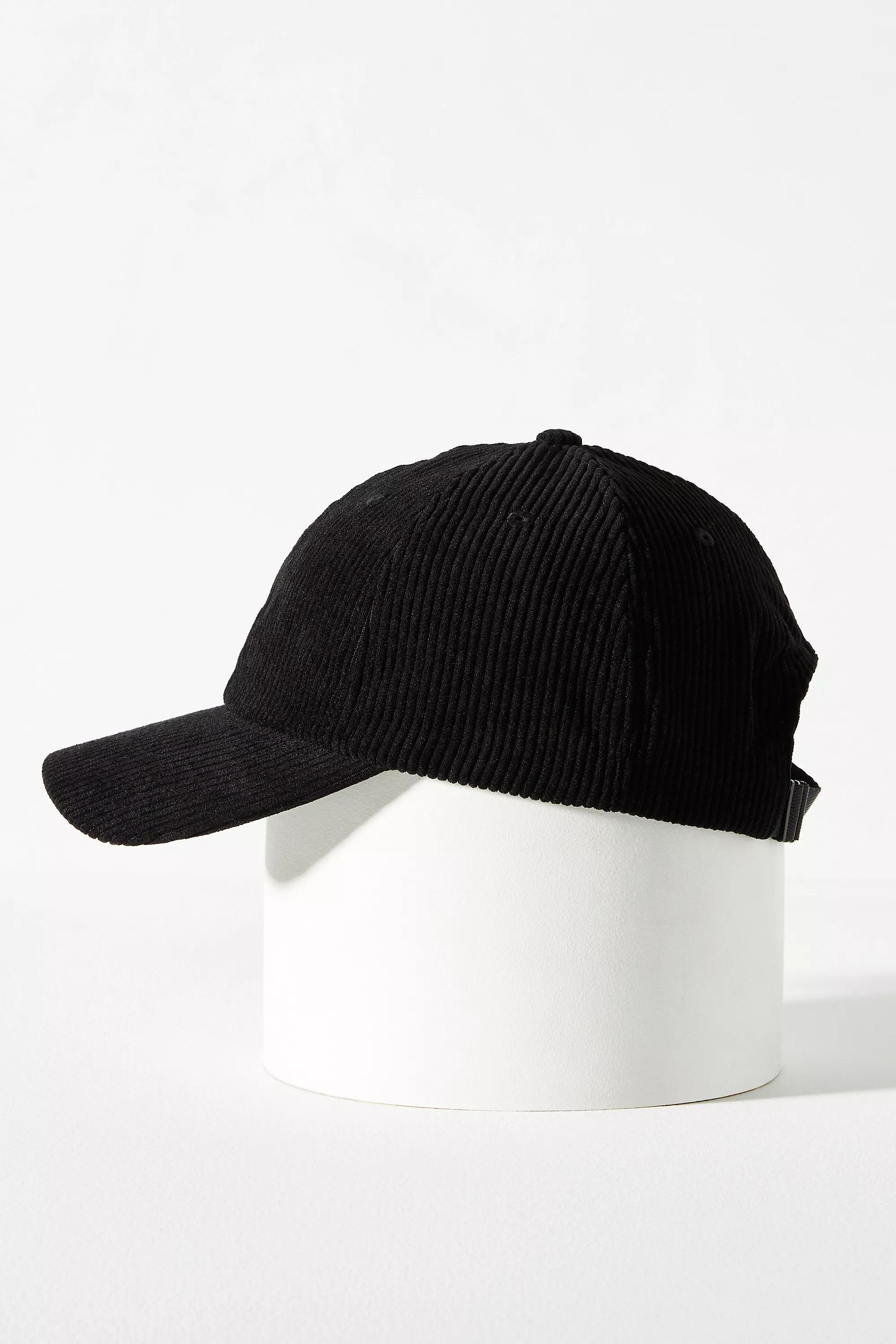 Corduroy Baseball Cap, Black, A501_0001, large image number 4
