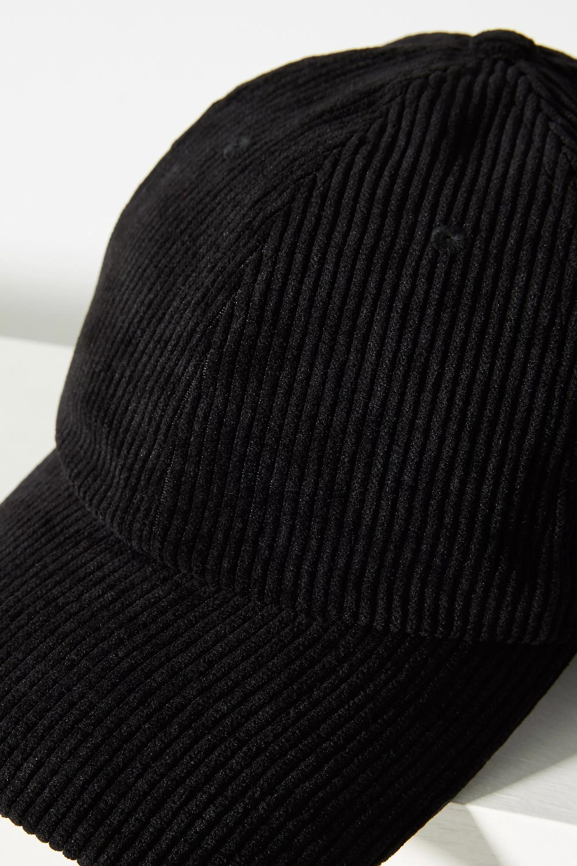 Corduroy Baseball Cap, Black, A501_0001, large image number 6