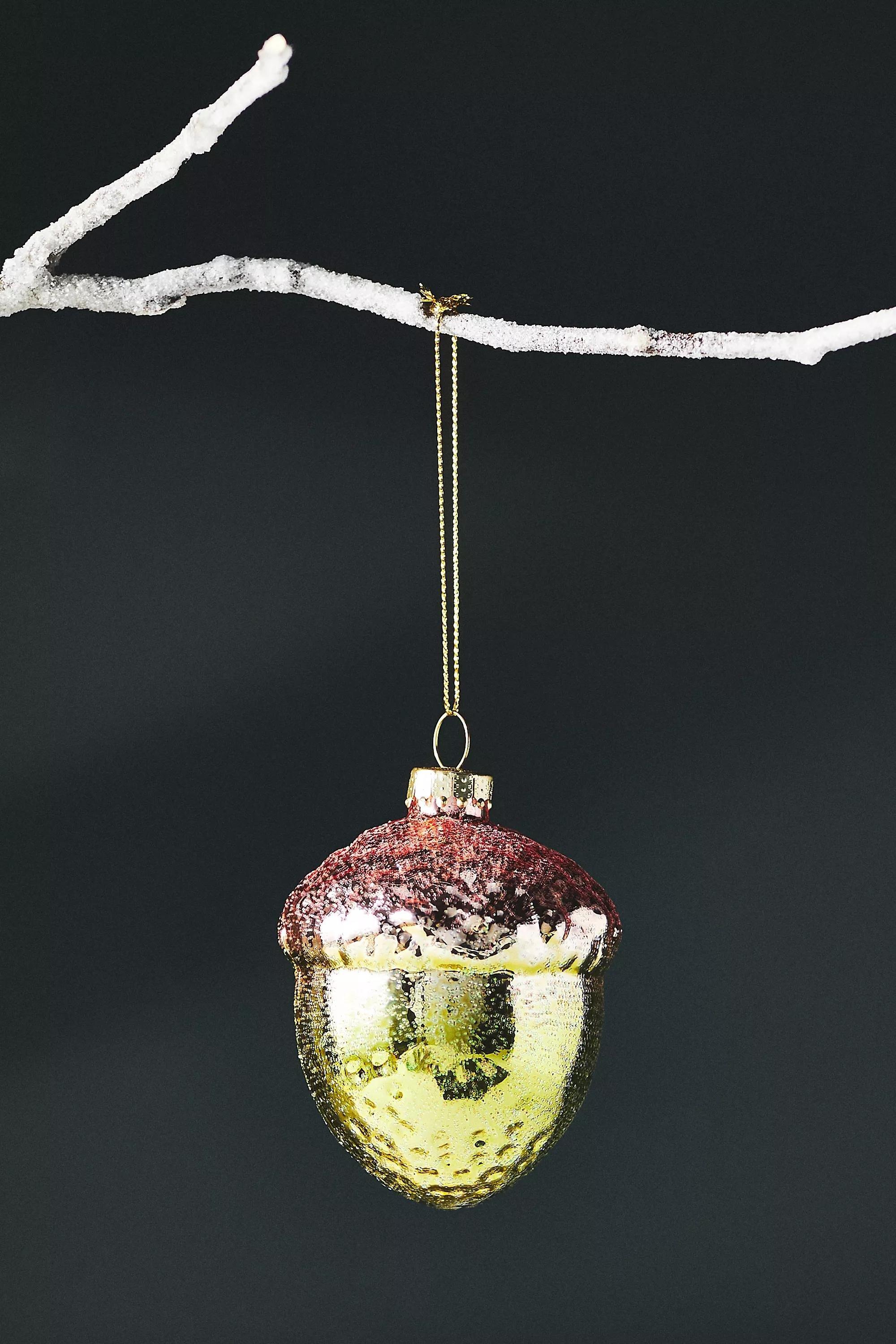 Forest Gathering Ornament, Gold, A501_0070, large image number 0