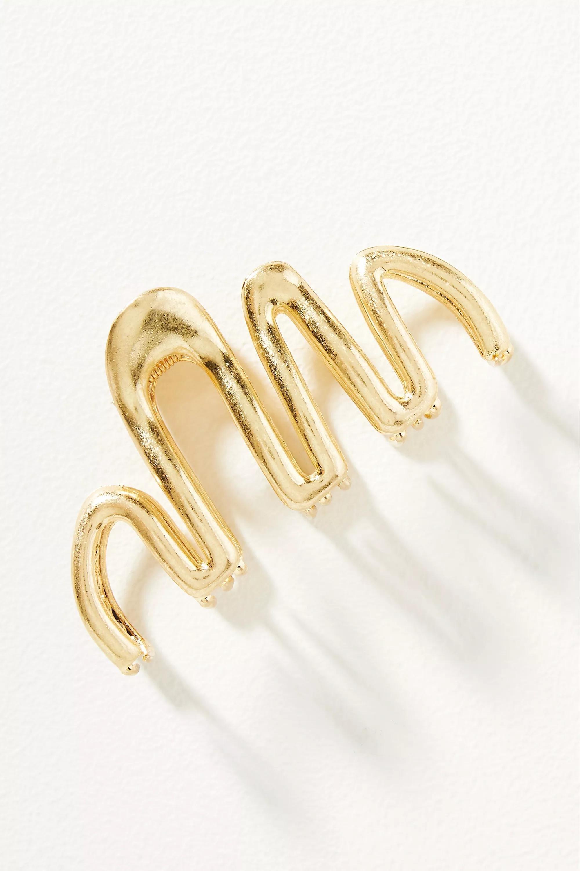 Anthropologie Claw, Gold, A501_0070, large image number 0