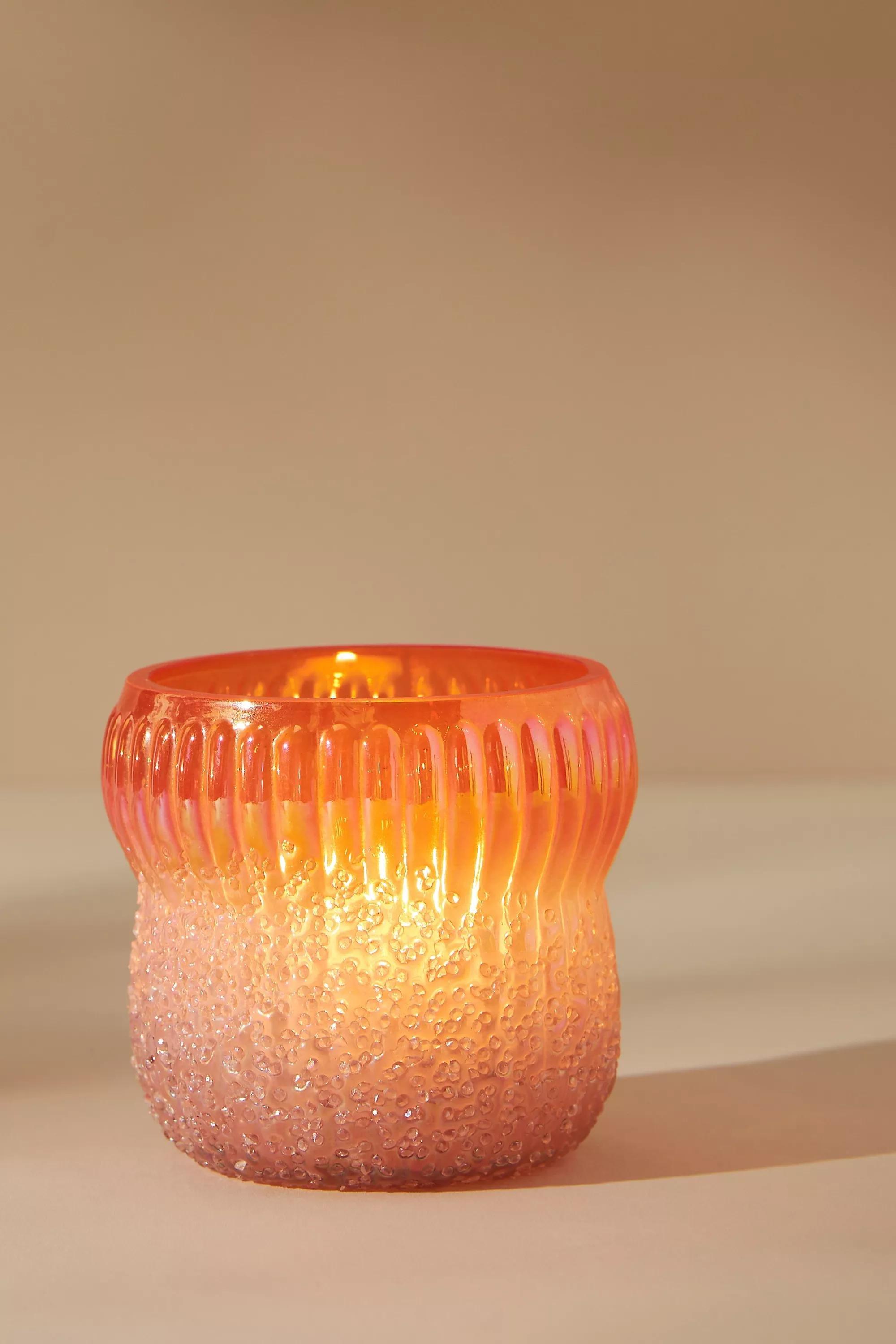 Aurora Glass Votive Candle Holder, Multicolour, A501_0266, large image number 0