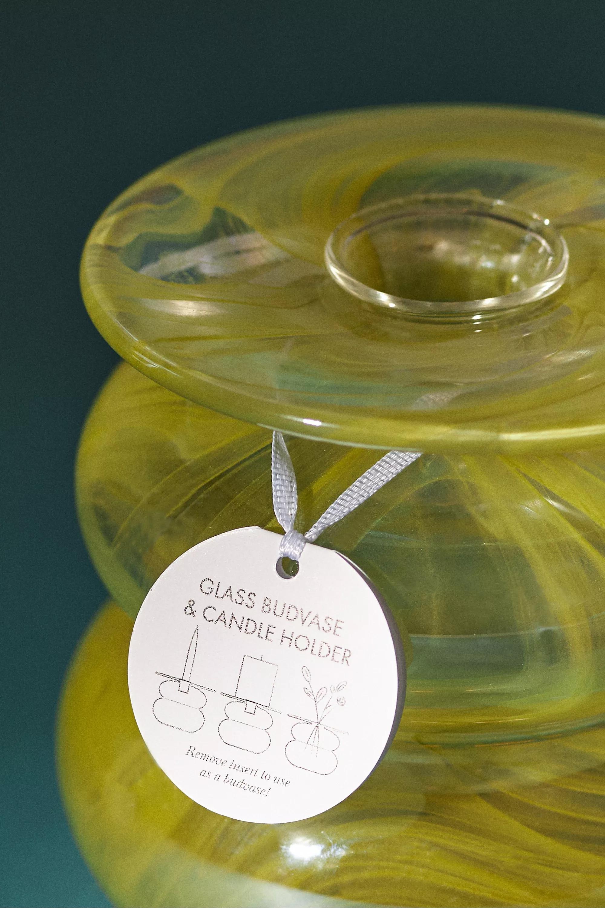 Bolla Vase & Candle Holder, Yellow, A501_0702, large image number 3