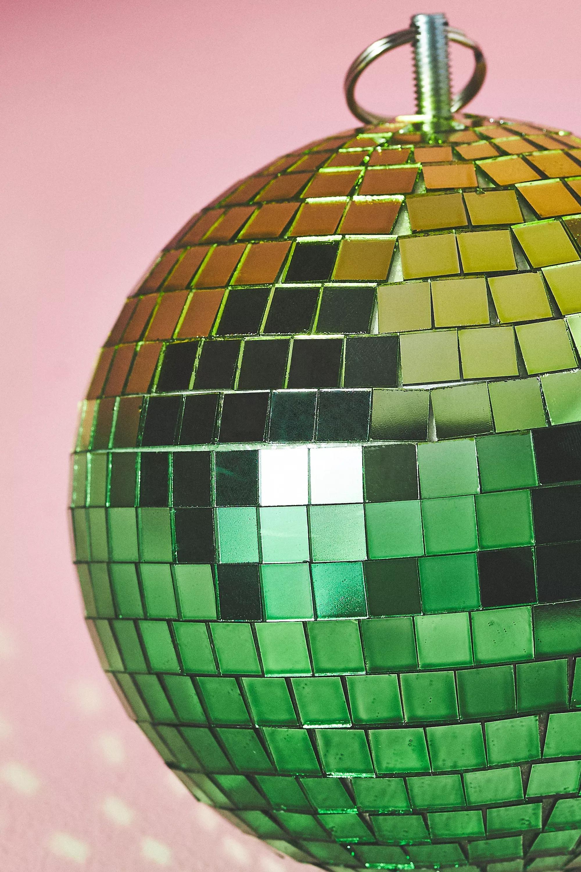 Decorative Ombre Christmas Tree Decoration, Green, A501_0030, large image number 1