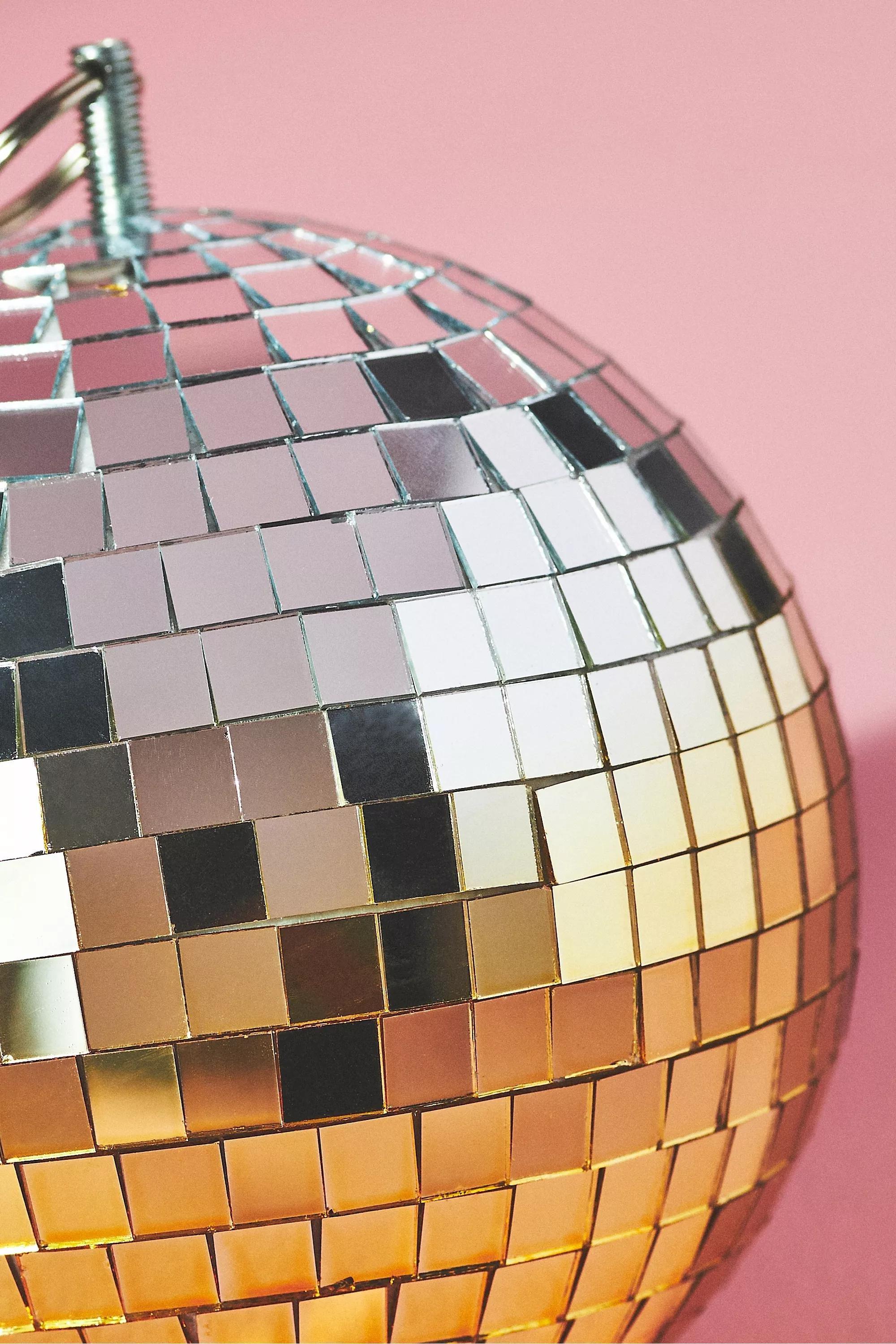 Decorative Ombre Disco Ball Christmas Tree Decoration, Medium, , large image number 1