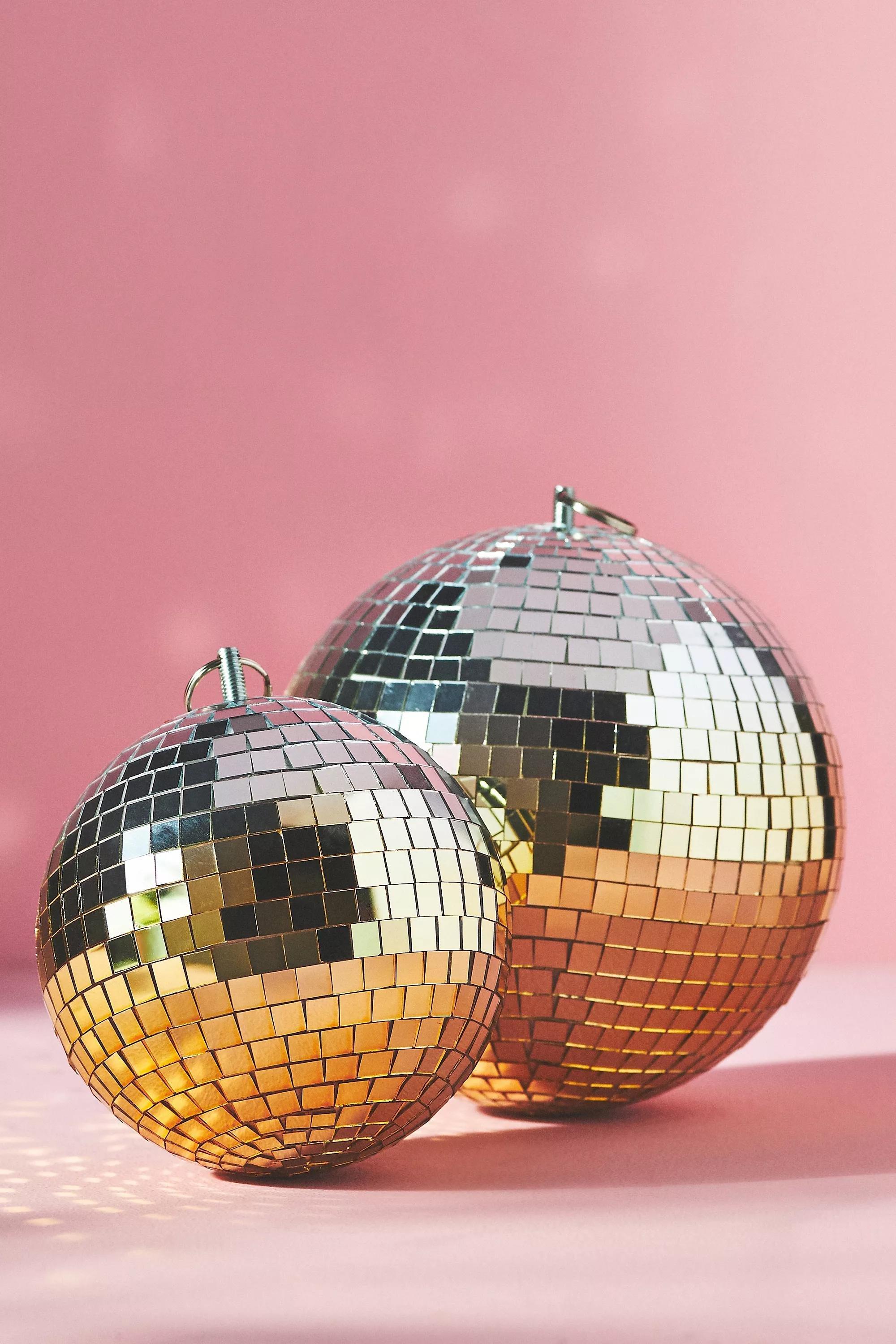 Decorative Ombre Disco Ball Christmas Tree Decoration, Medium, , large image number 4