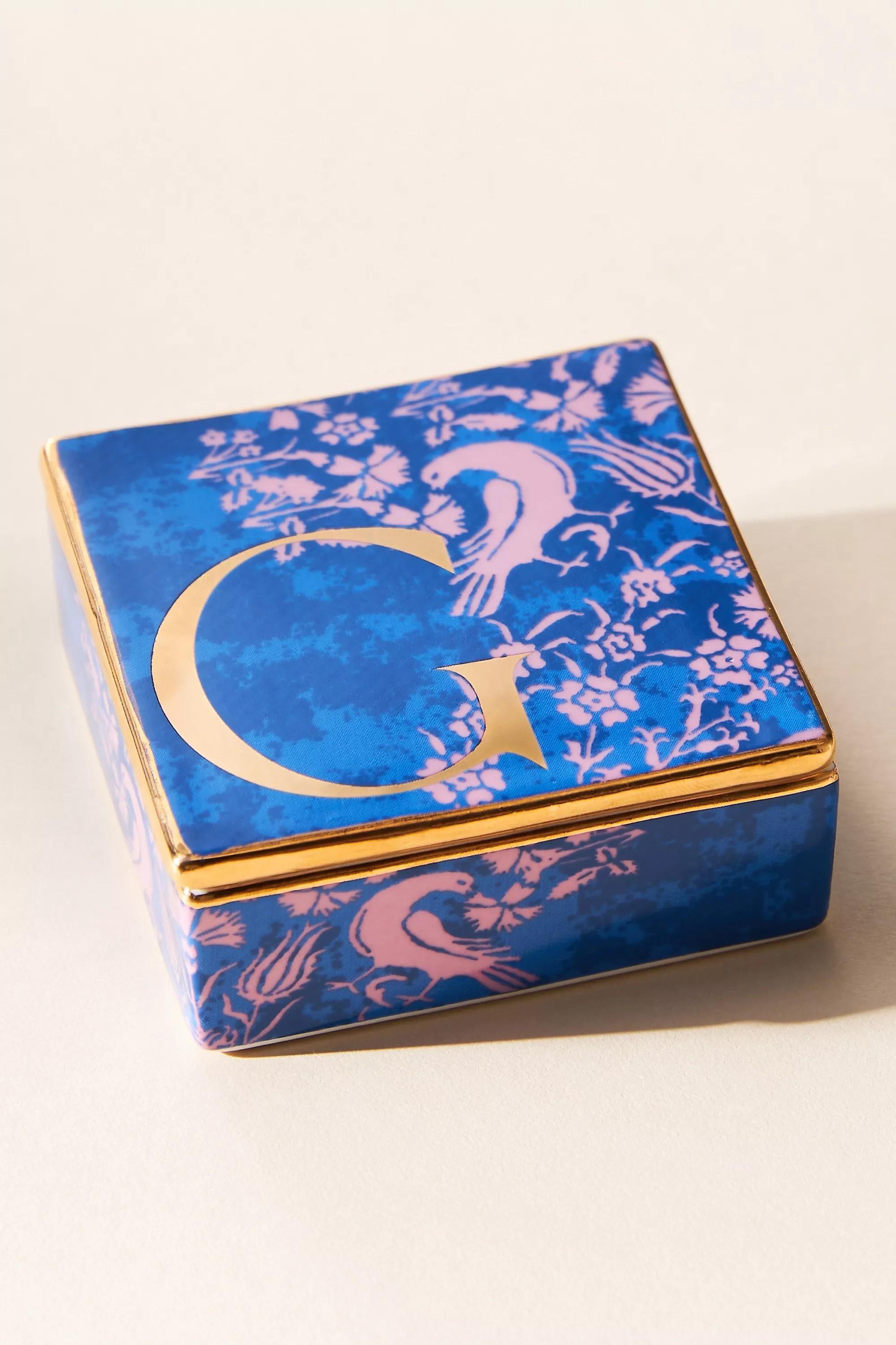 Venice Monogram Trinket Dish, G, A501_0907, large image number 0