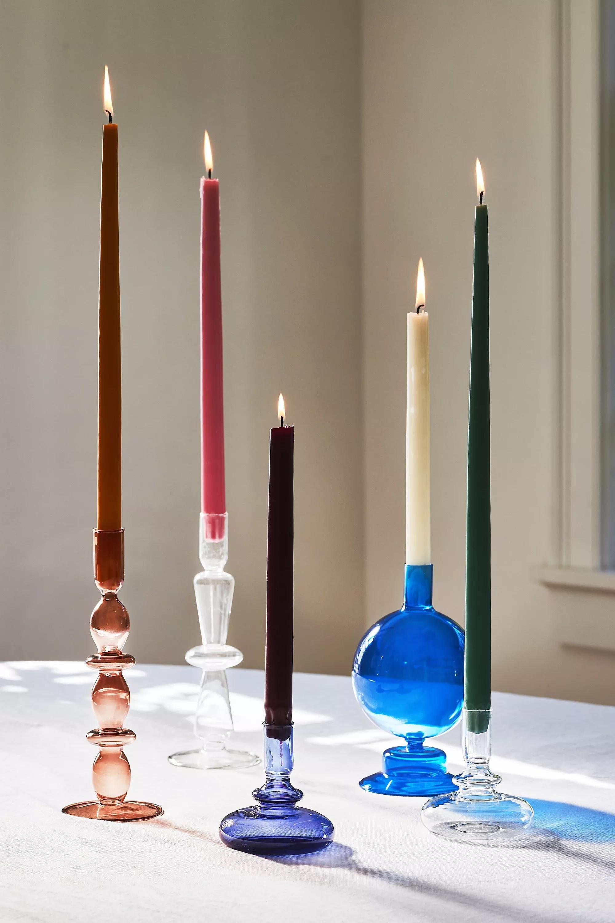 Delaney Candlestick, Clear, , large image number 4