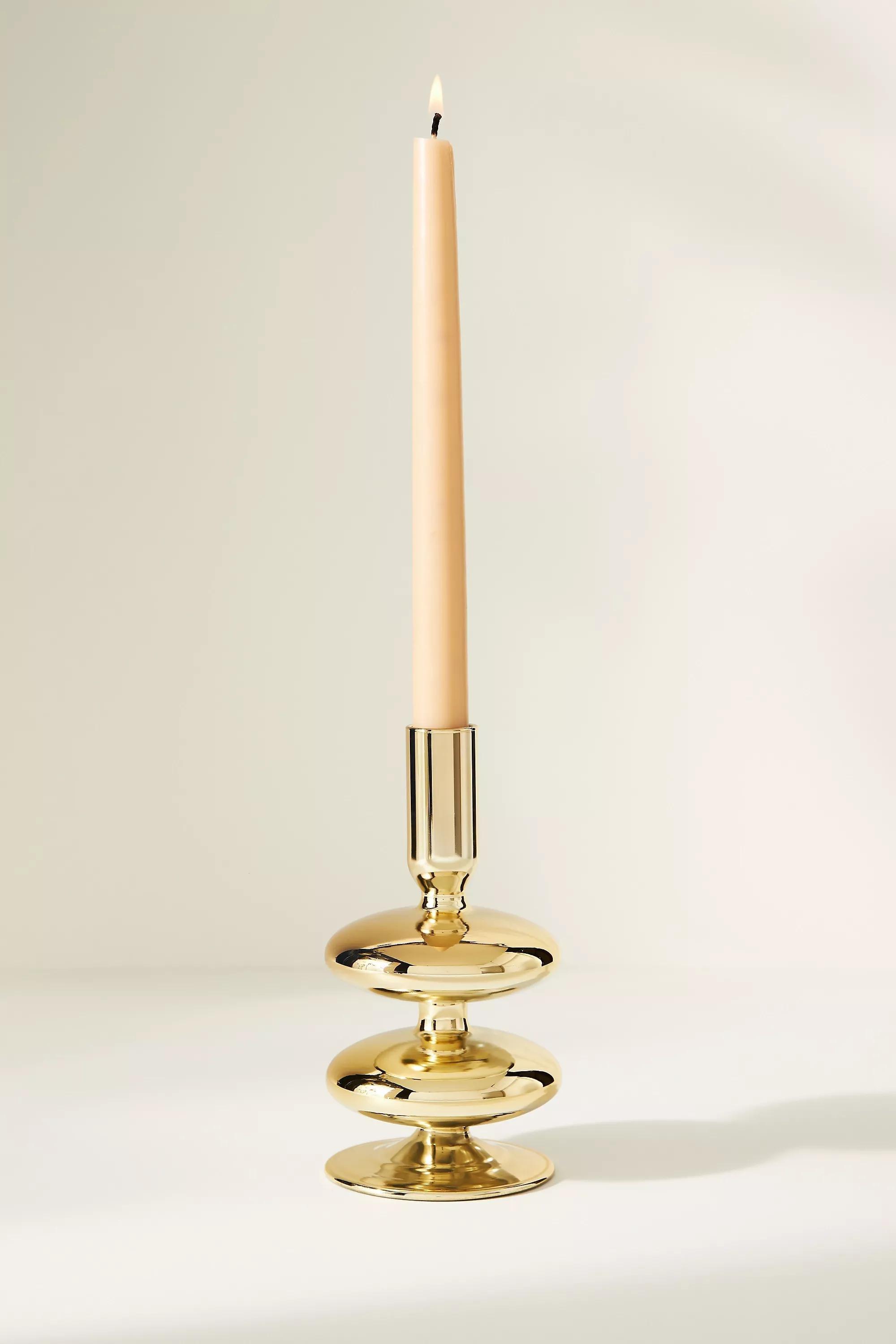 Delaney Candlestick, Gold, A501_0070, large image number 0
