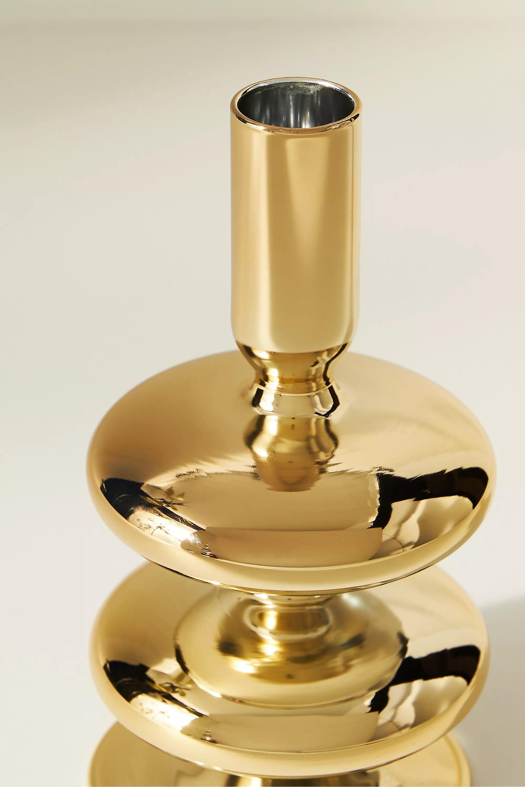 Delaney Candlestick, Gold, A501_0070, large image number 3
