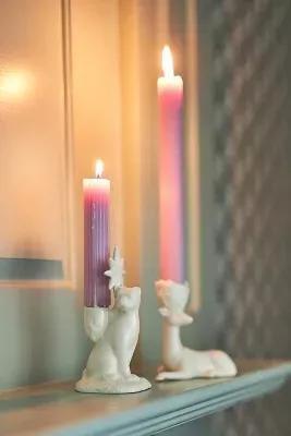 Winter White Creature Candle Holder, Ivory, A501_0011, large image number 5
