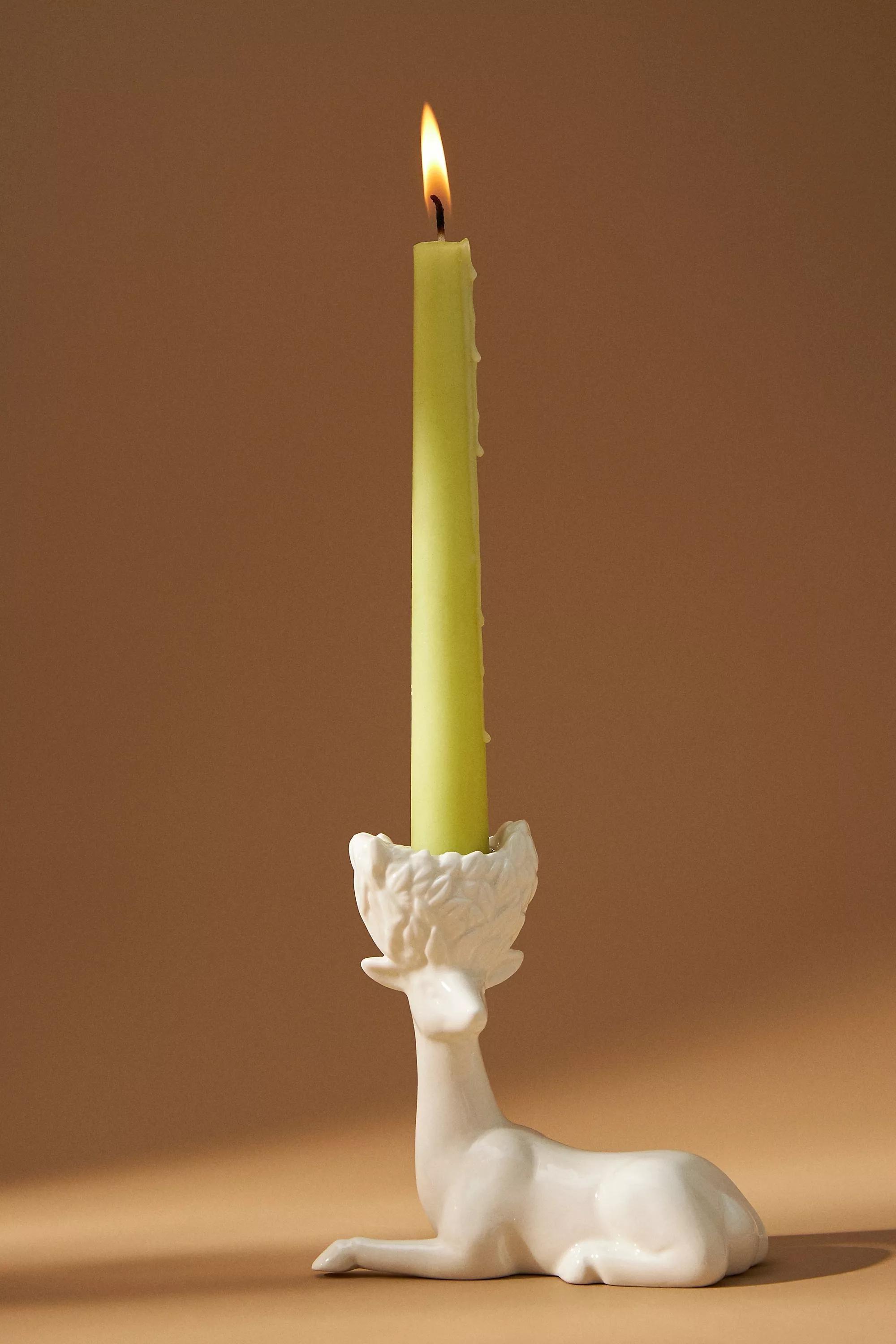 Winter White Creature Candle Holder, Ivory, A501_0011, large image number 6