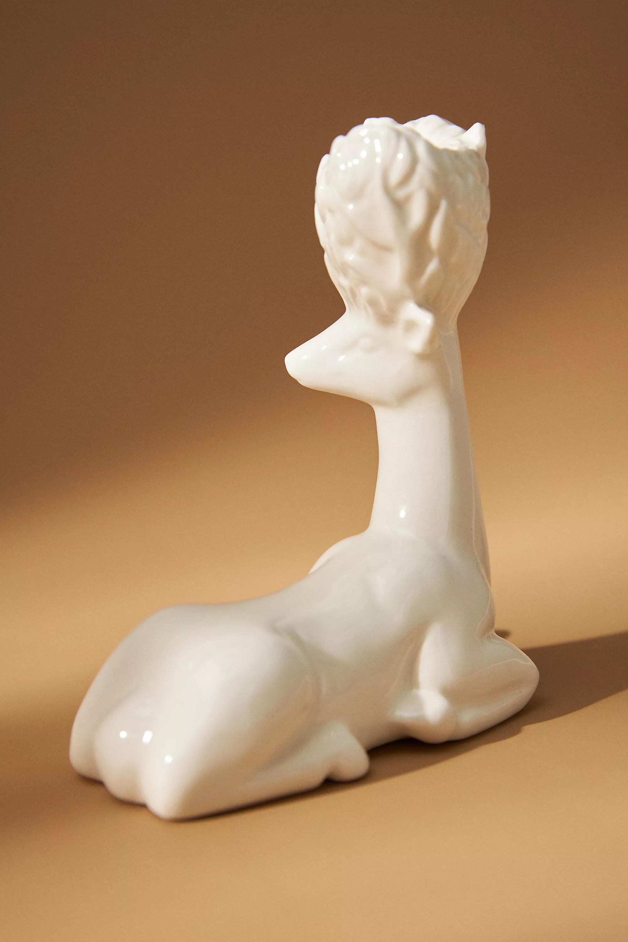 Winter White Creature Candle Holder, Ivory, A501_0011, large image number 8