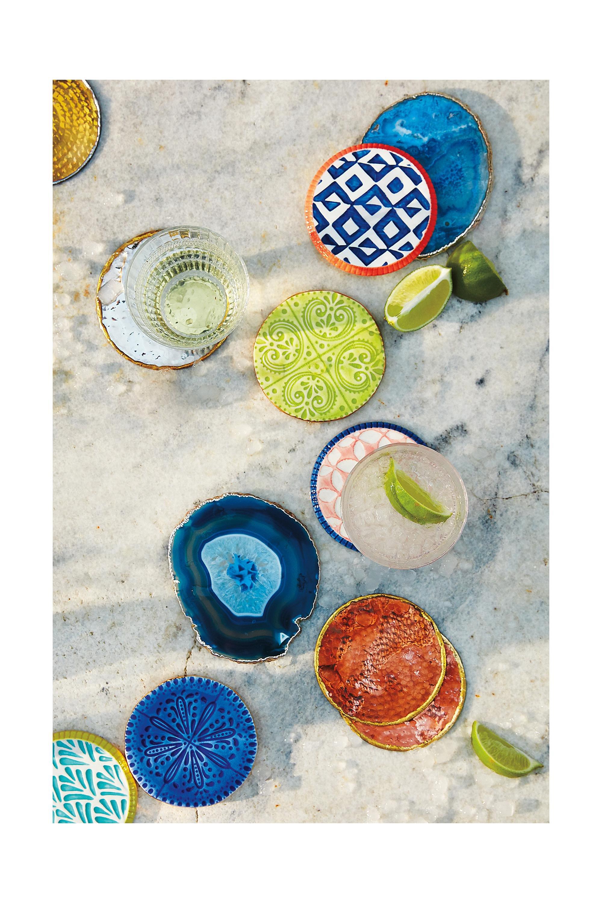 GOLD Glimmer Ring Coaster, A501_0070, large image number 5