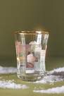 Anthropologie - Holiday In The City Juice Glass, Beige
