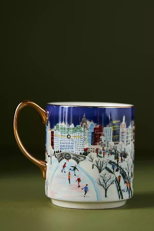 Holiday In The City Mug, White, , large image number 1