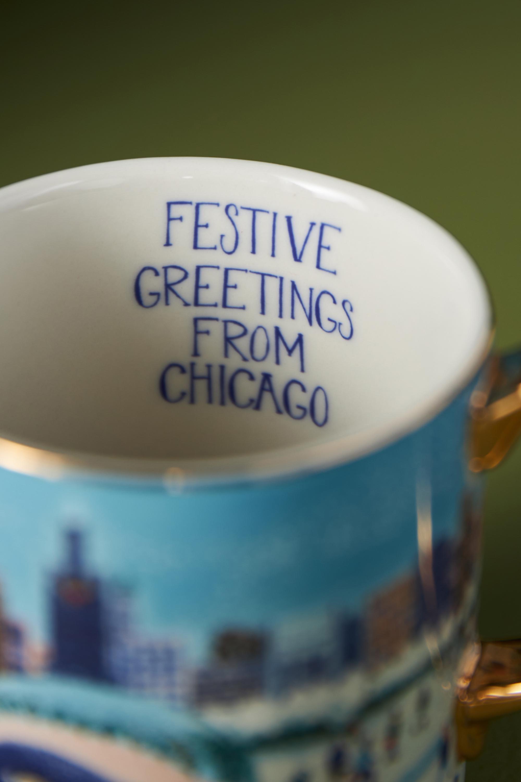 Holiday In The City Mug, Blue, , large image number 2