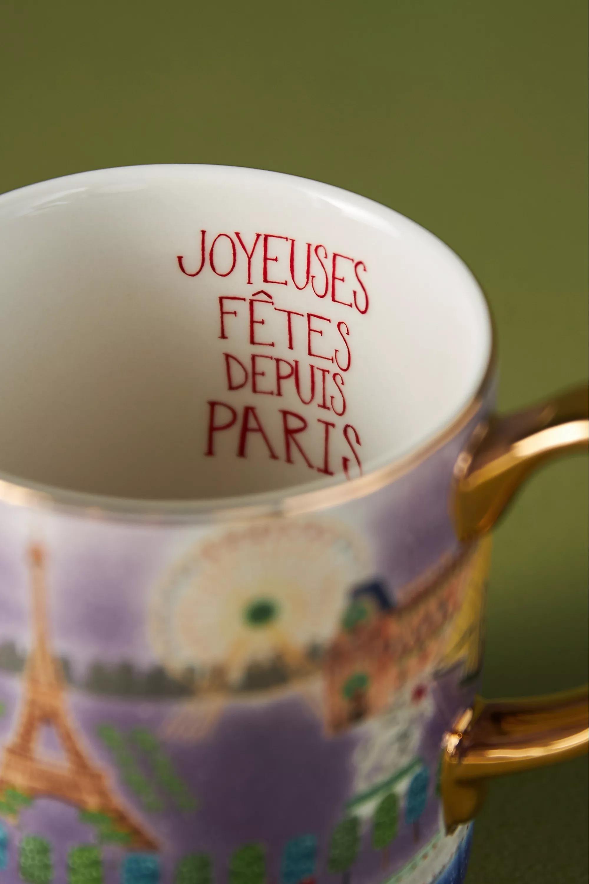 Holiday In The City Mug, Purple, , large image number 2