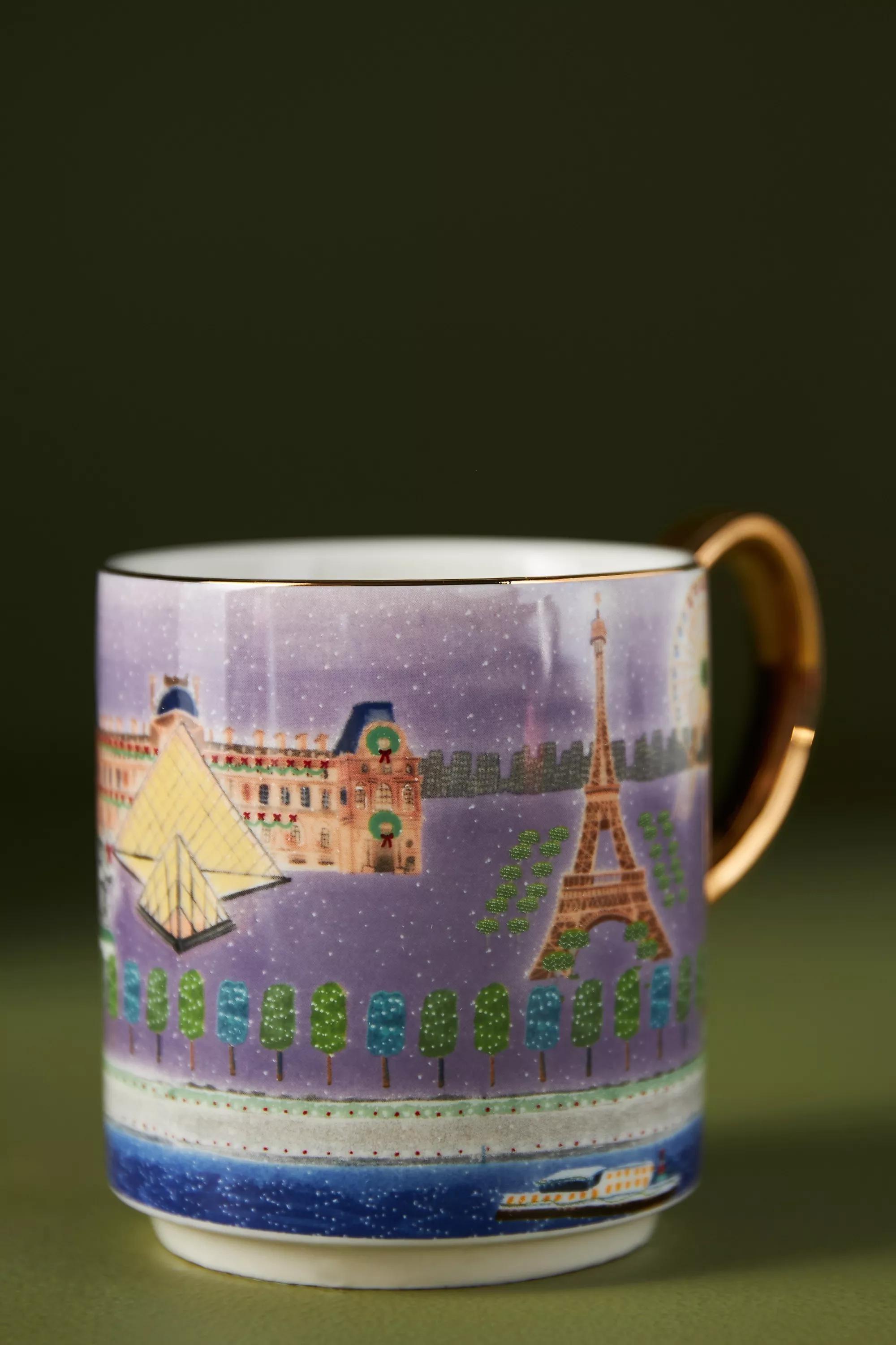 Holiday In The City Mug, Purple, , large image number 3