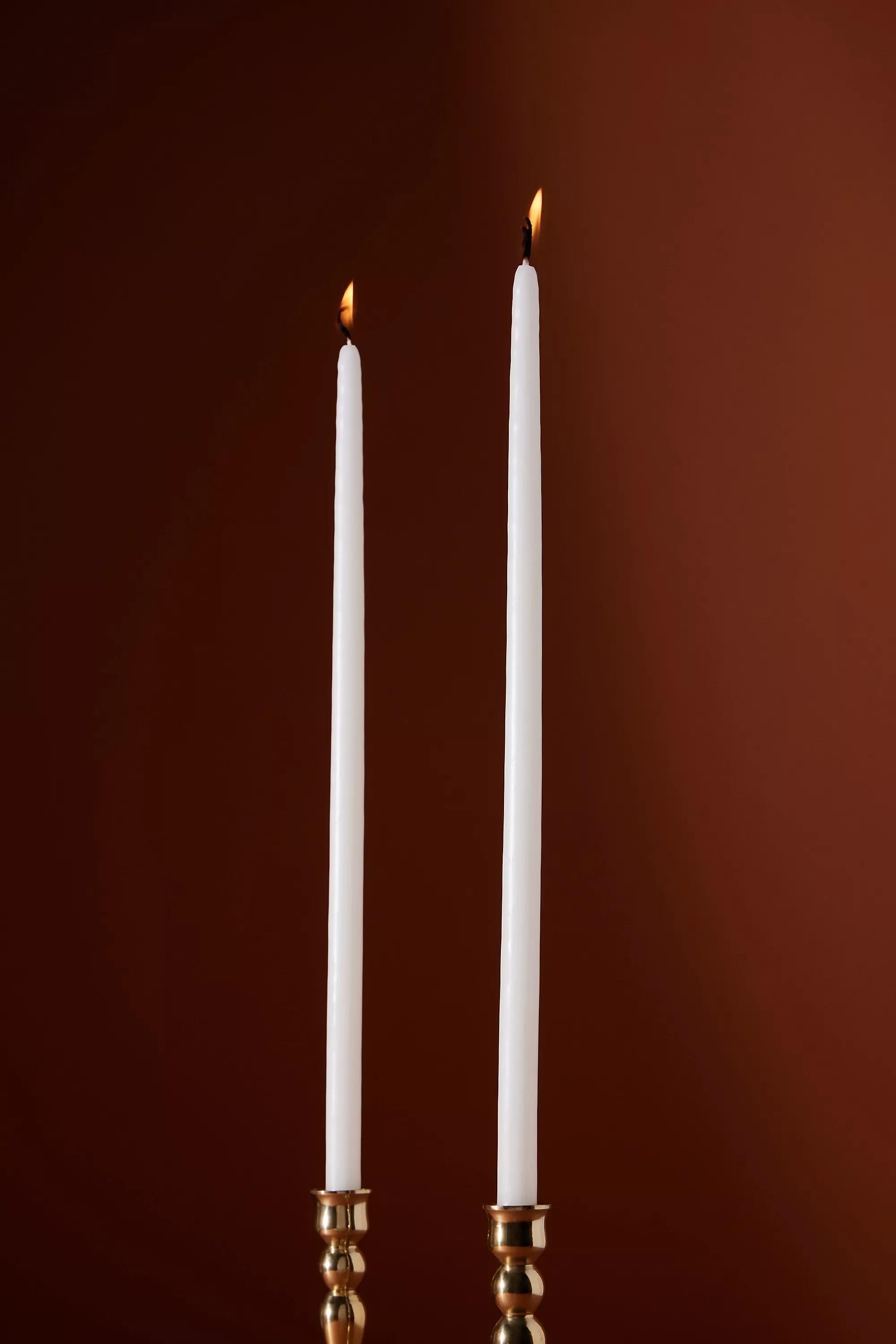 Mini Taper Candles, Set Of 12, Ivory, , large image number 2