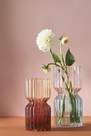 Anthropologie - Combo Colourblock Glass Vase, Pink