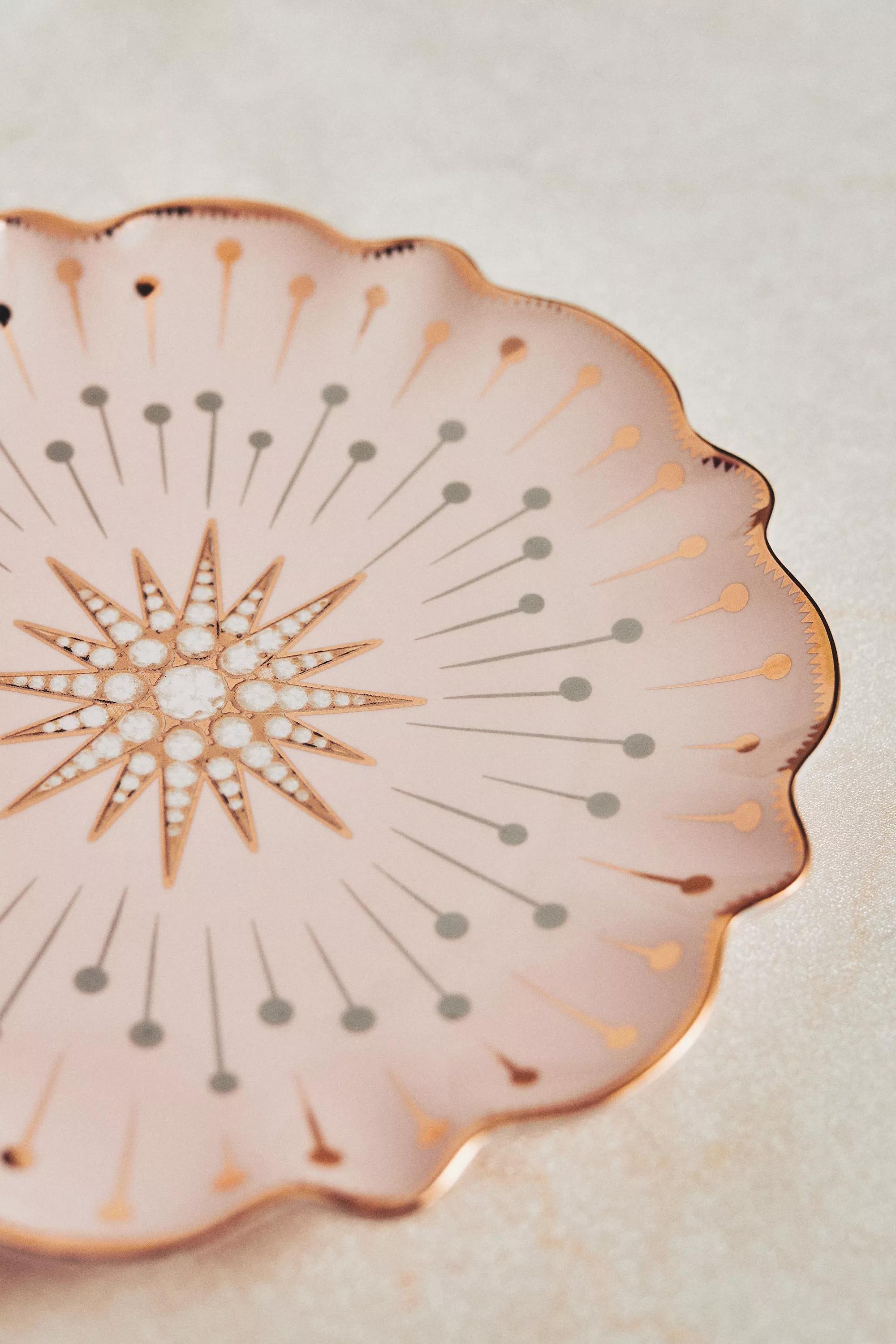 PINK Catherine Martin for Anthropologie Starry Night Dessert Plate, A501_0066, large image number 2