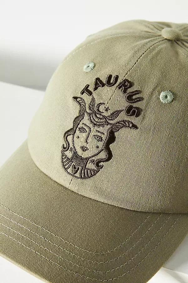 Taurus Zodiac Baseball Cap, Beige, A501_0802, large image number 1