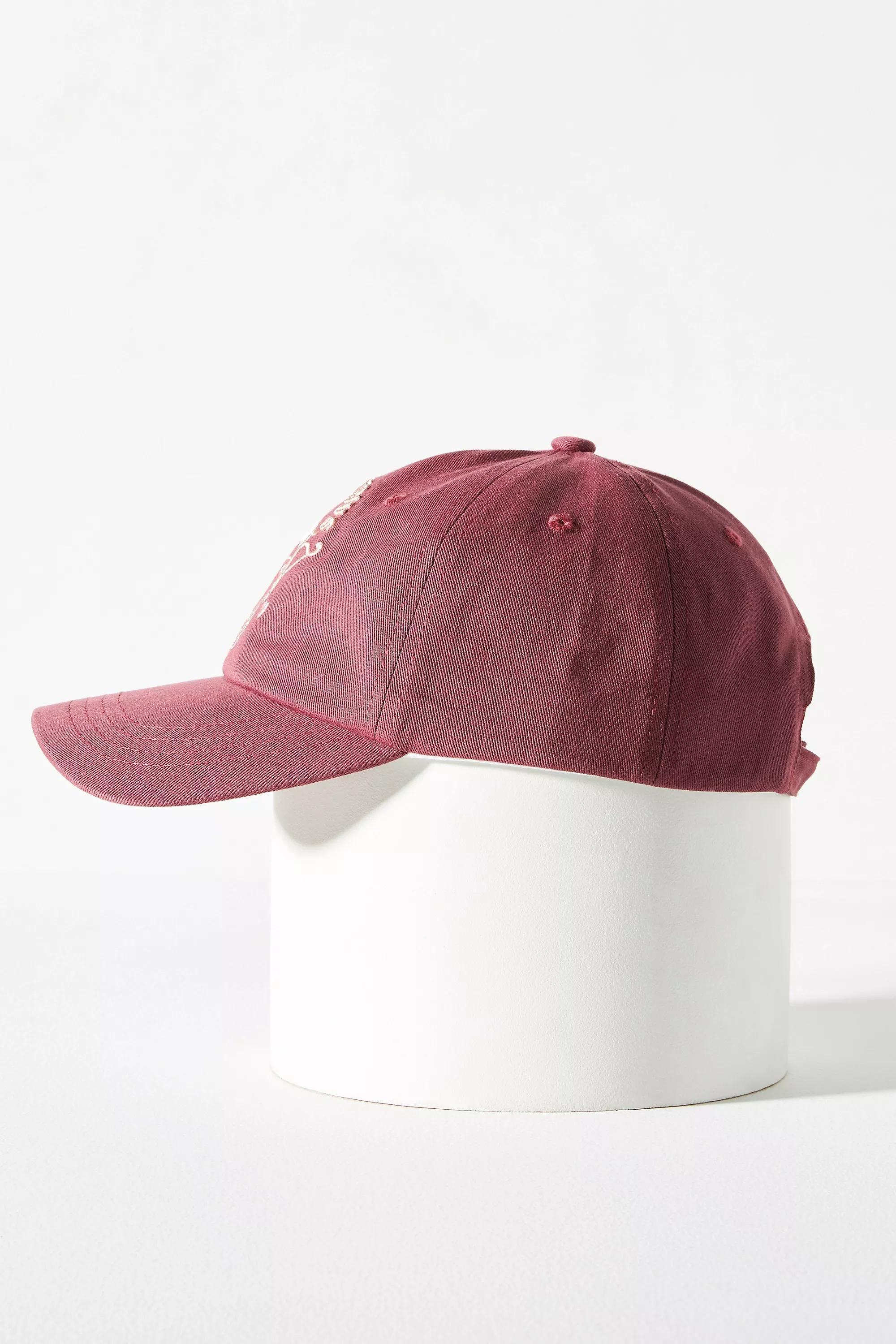 Sagittarius Zodiac Baseball Cap, Burgundy, A501_0809, large image number 4