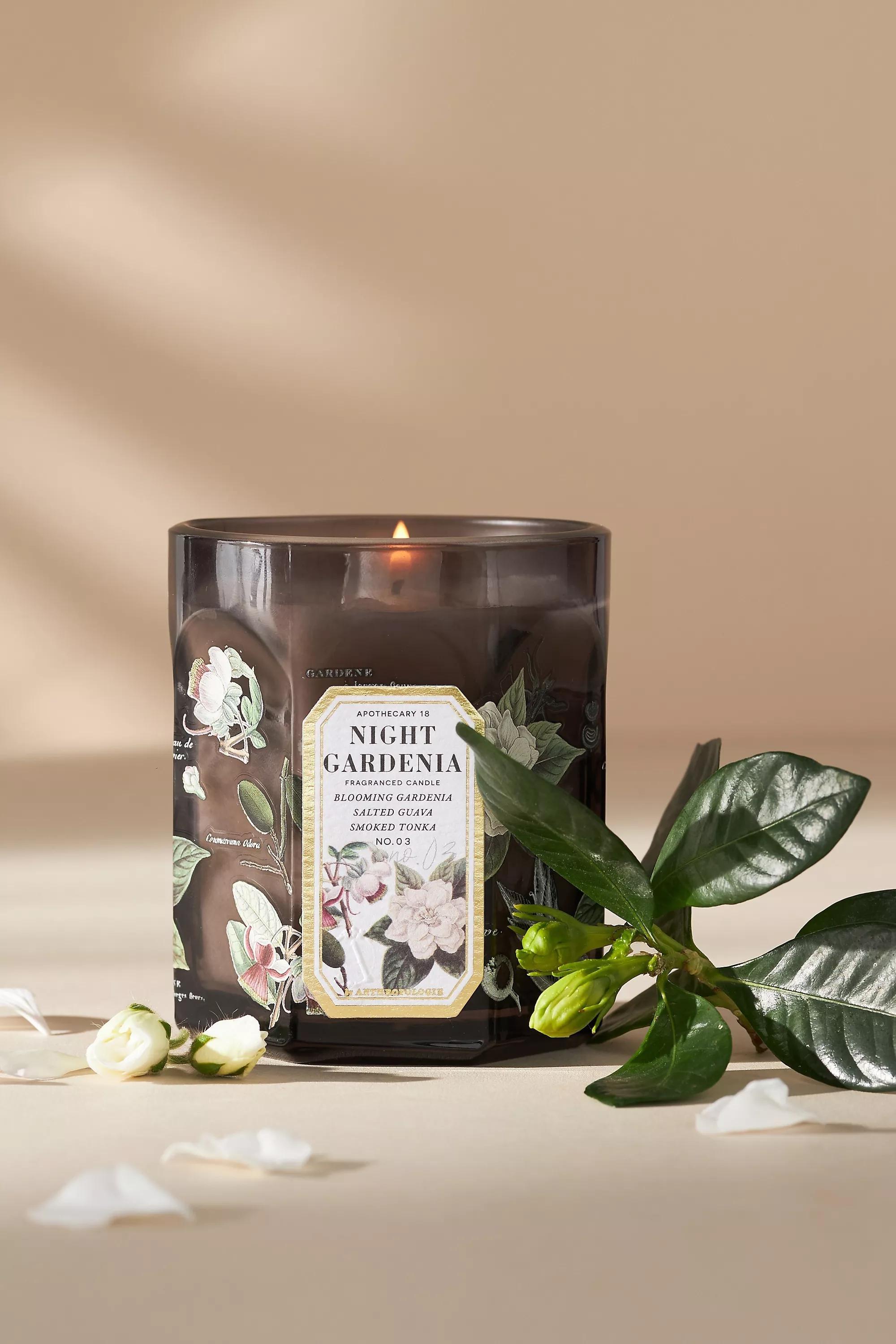 GREY Apothecary 18 Small Night Gardenia Glass Candle, A501_0004, large image number 0