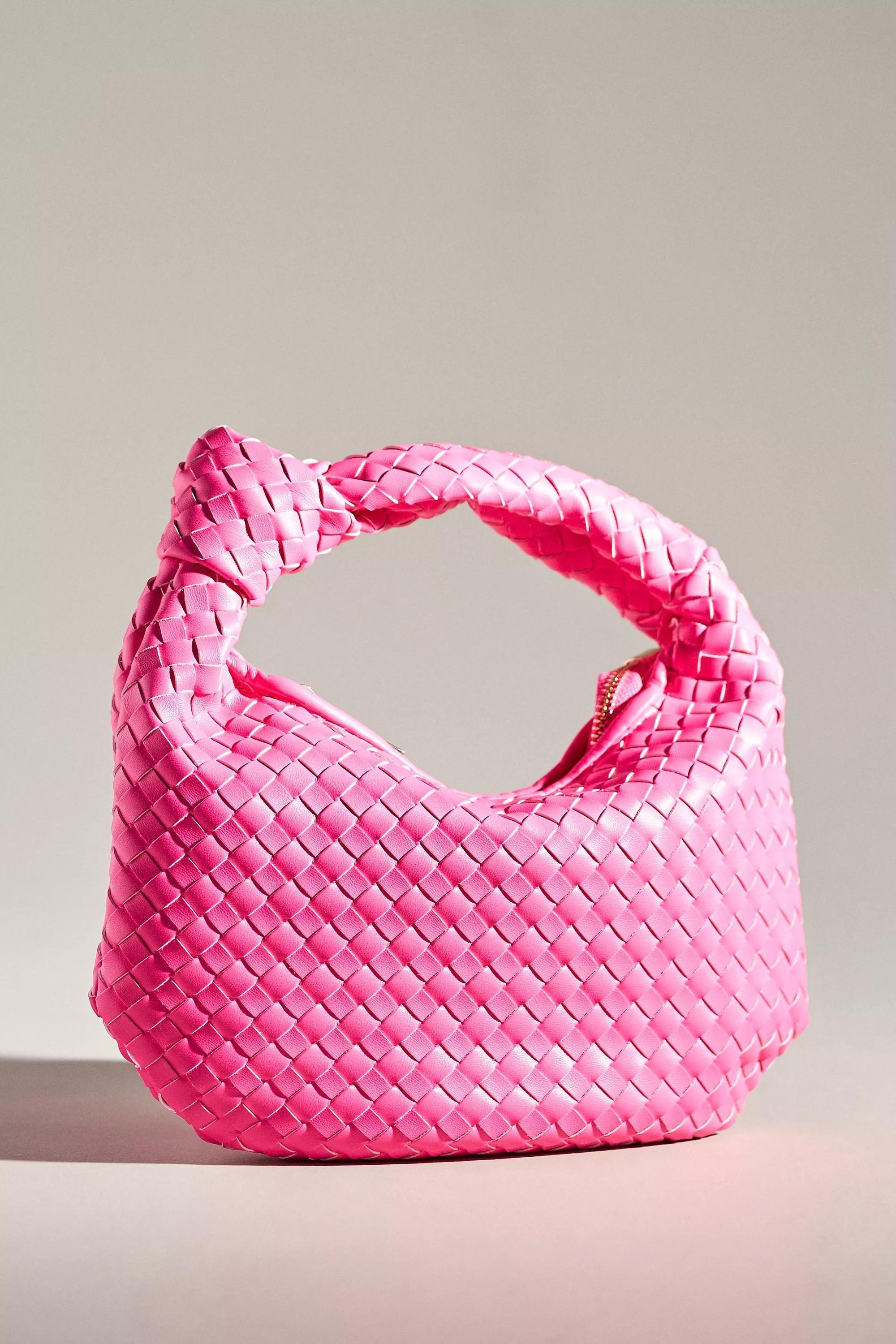 NEON PINK Melie Bianco Brigitte Mini Satchel, A501_0646, large image number 0