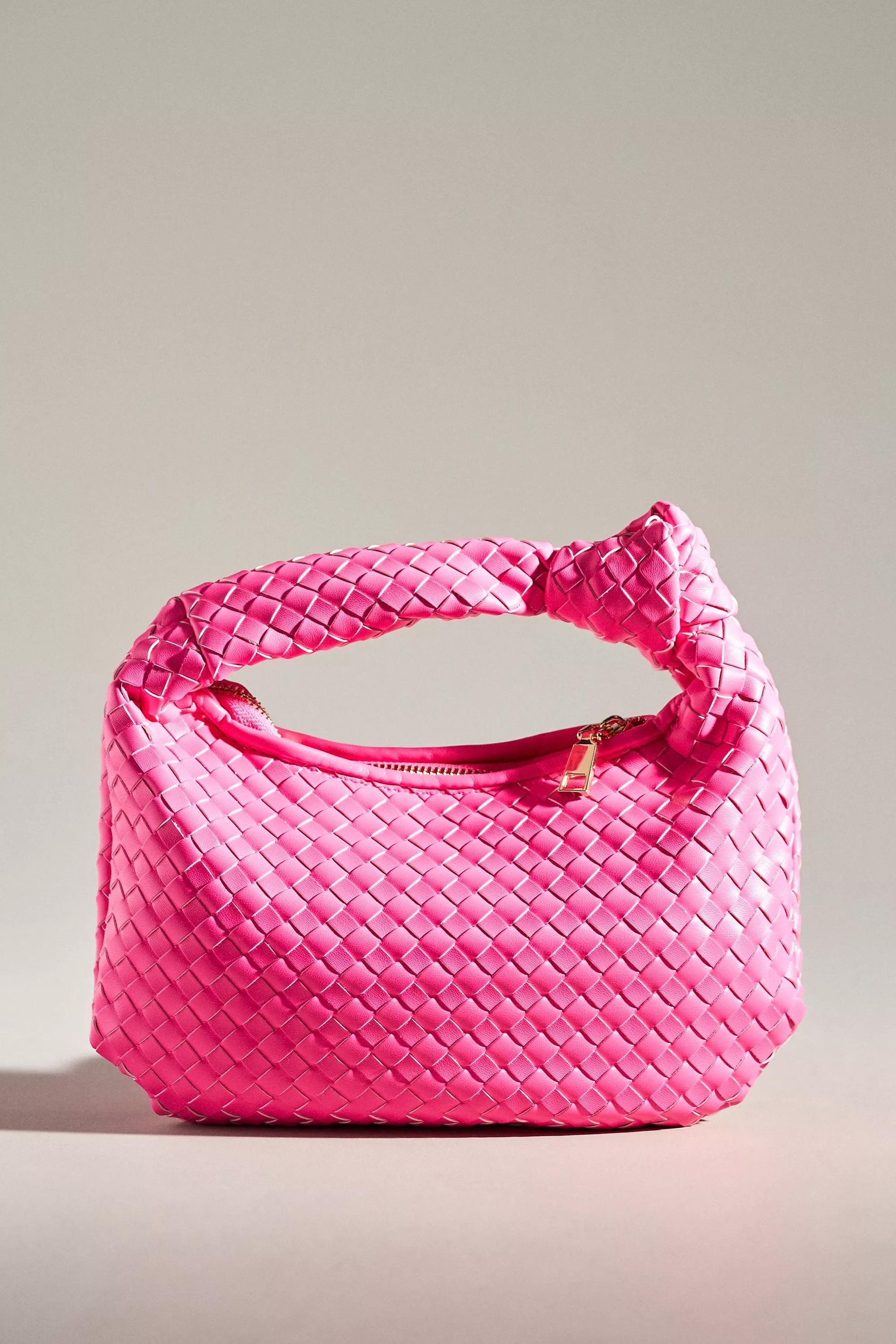 NEON PINK Melie Bianco Brigitte Mini Satchel, A501_0646, large image number 1