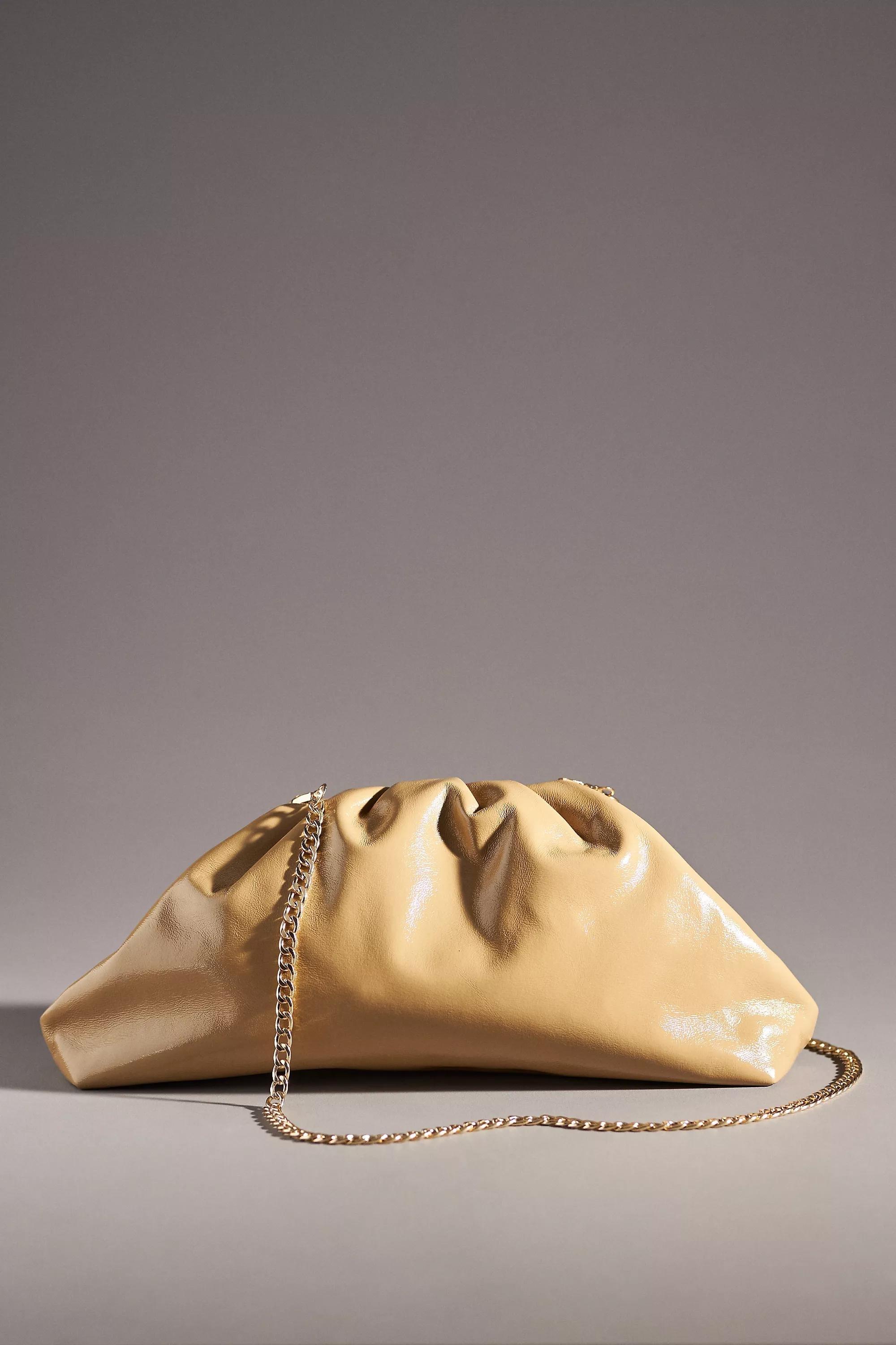 Oversized Clutch, Beige, A501_0222, large image number 0