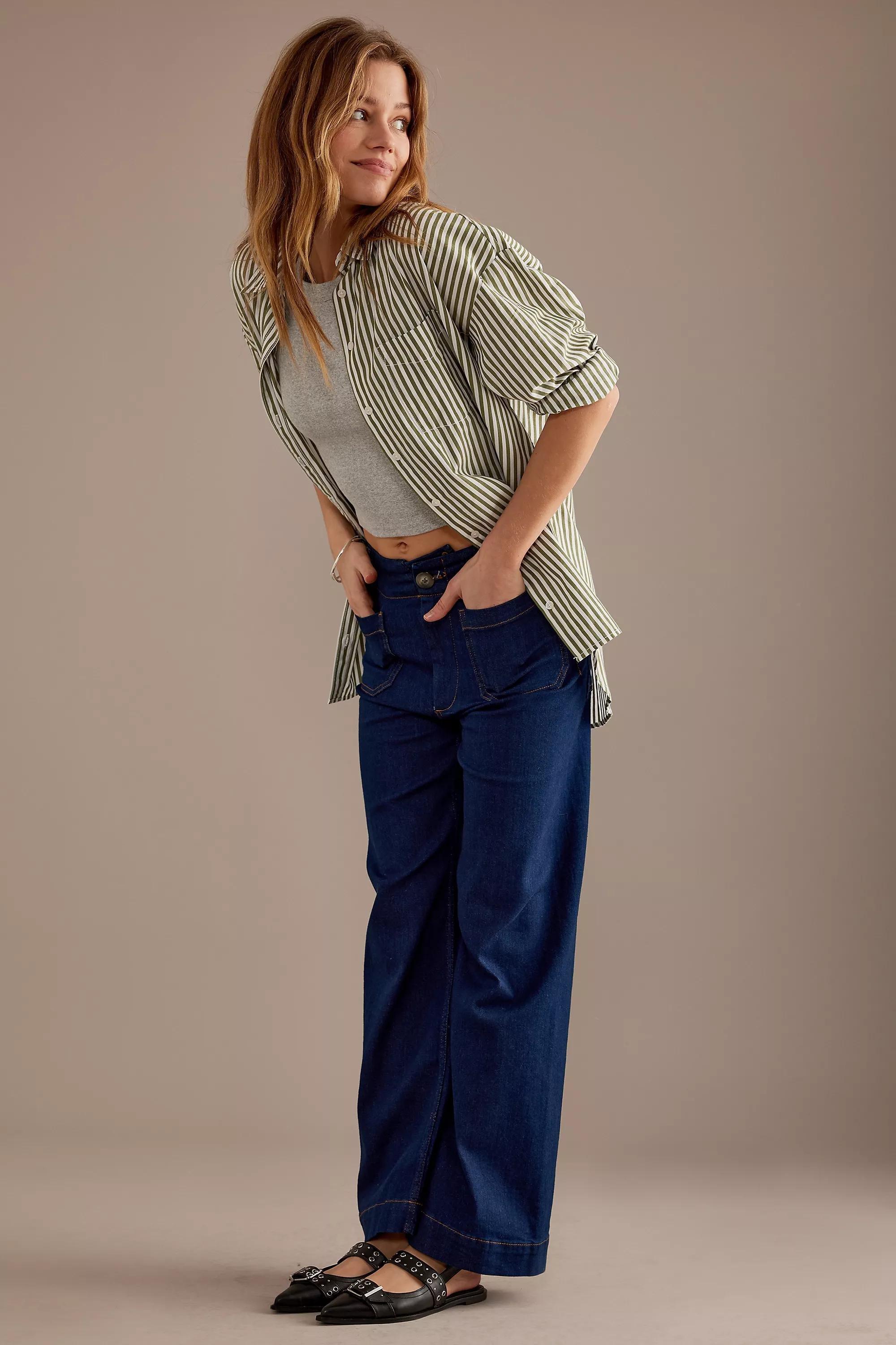 Anthropologie ed Denim, Navy, A501_0091, large image number 13