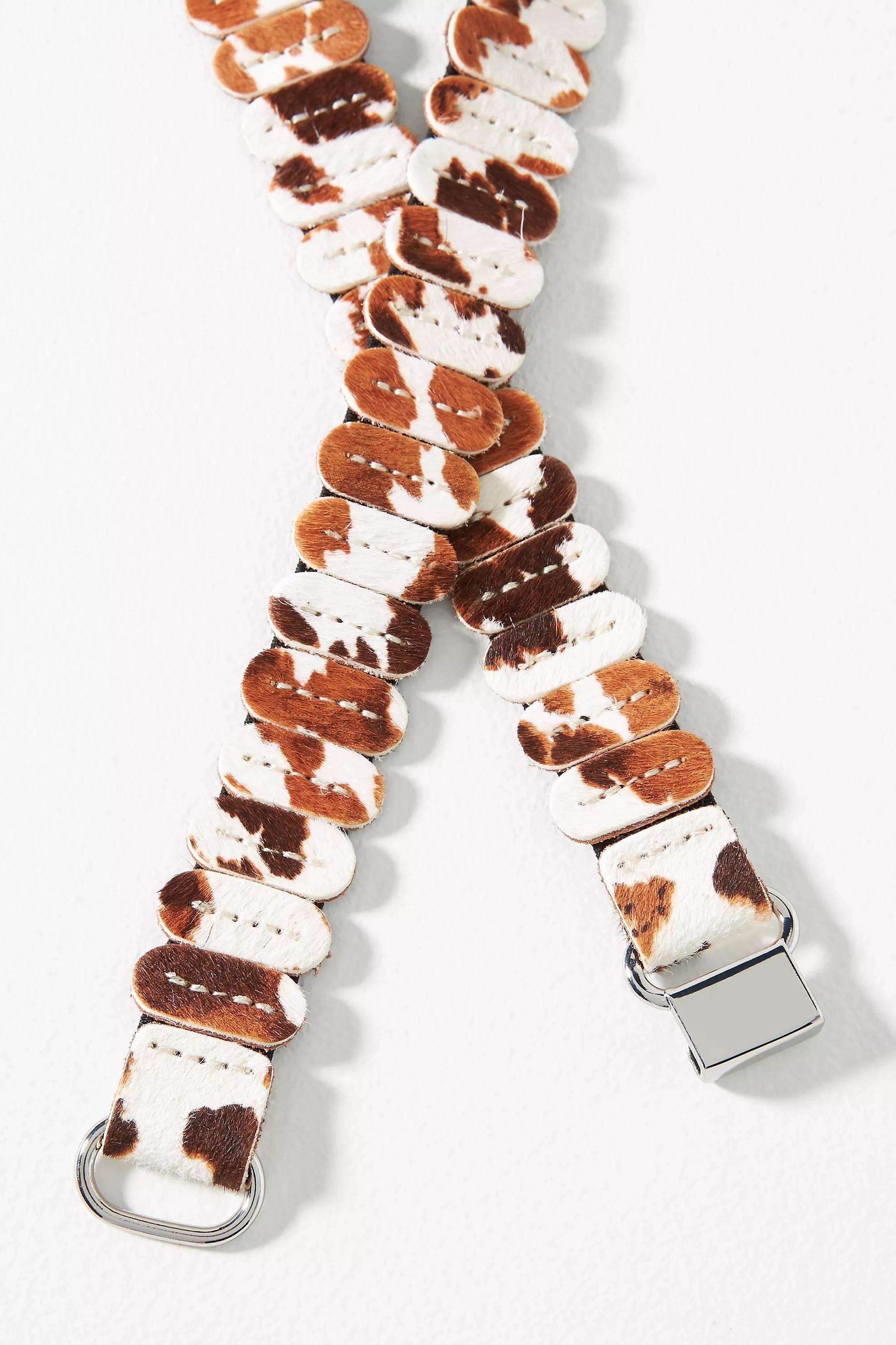 Anthropologie Fringe Braided, Brown, , large image number 1