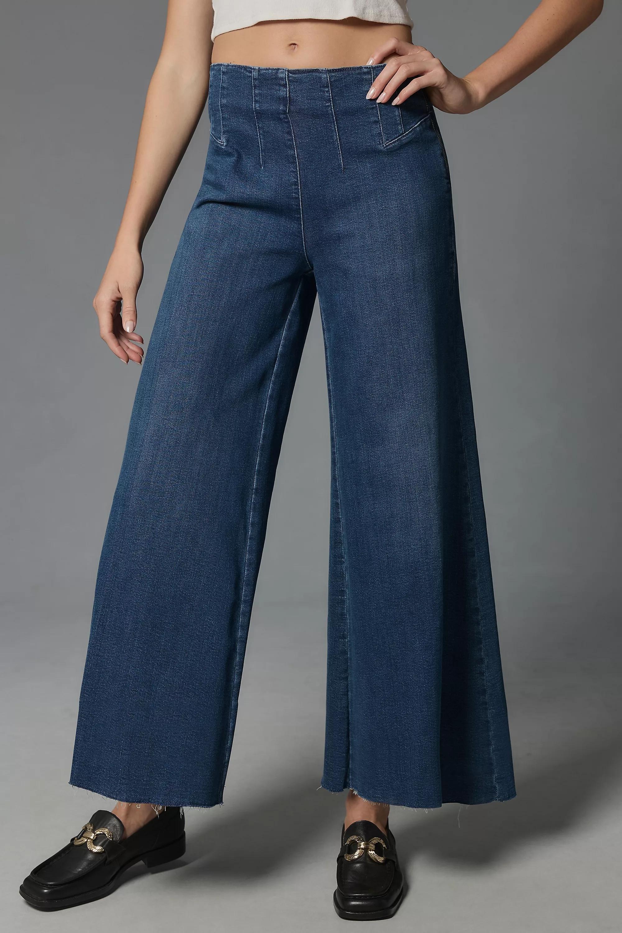 Pilcro wide store leg jeans