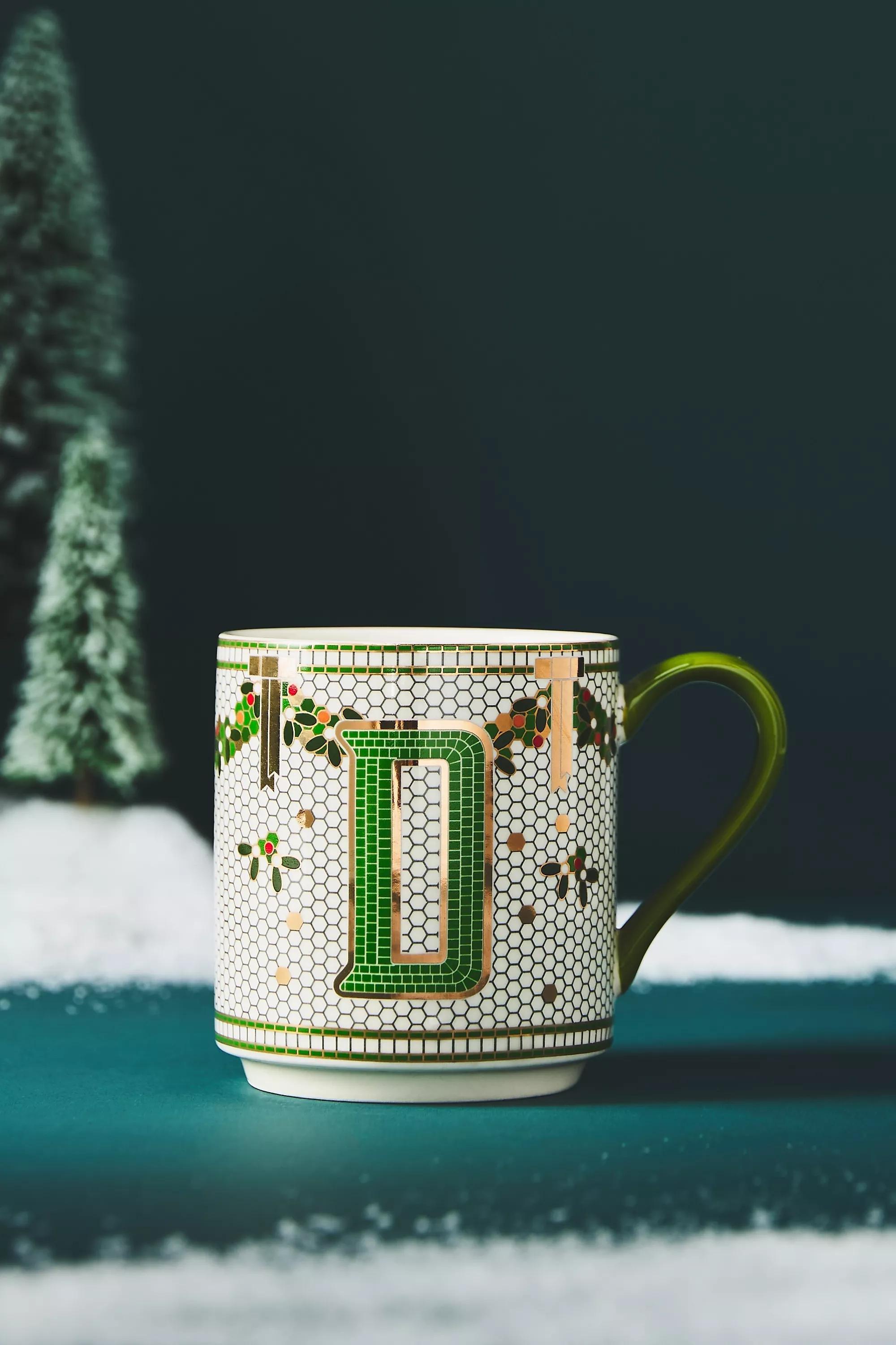 D Festive Bistro Tile Monogram Mug, A501_0904, medium