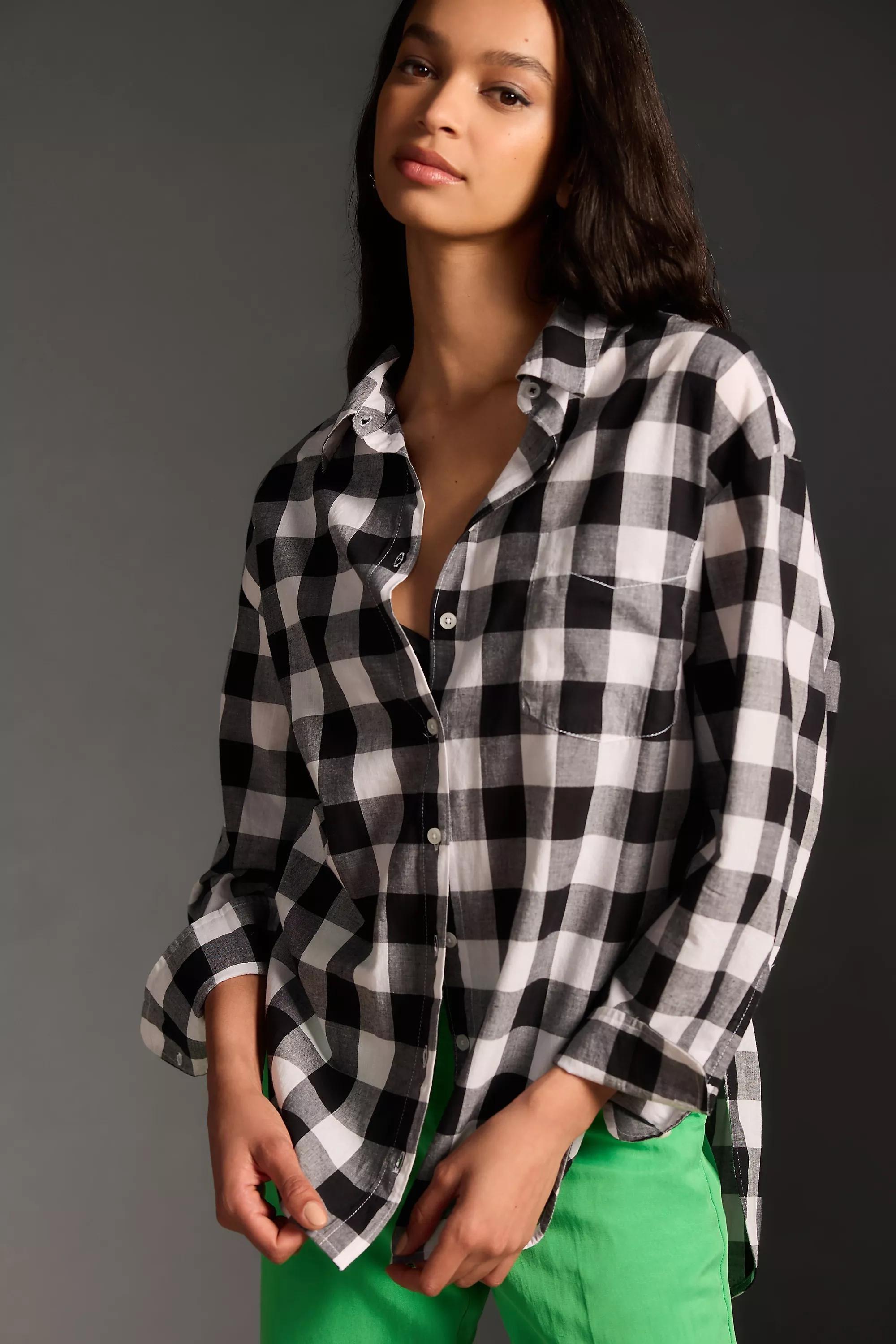 Maeve Button-Down Shirt Buffalo Check Edition, Multicolour, A501_0018, large image number 3