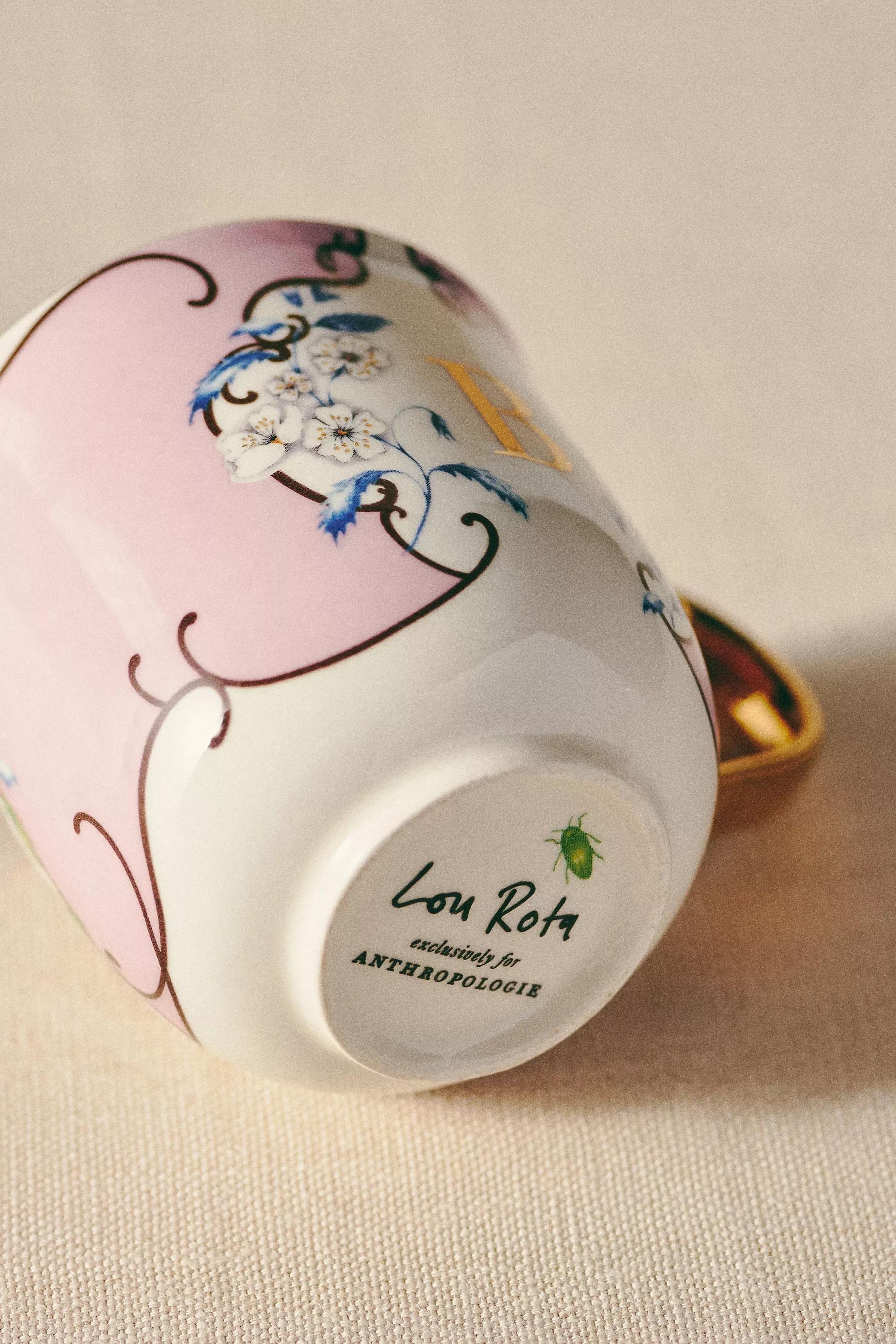 Lou Rota For Anthropologie Nature Table Monogram Mug, B, A501_0902, large image number 3