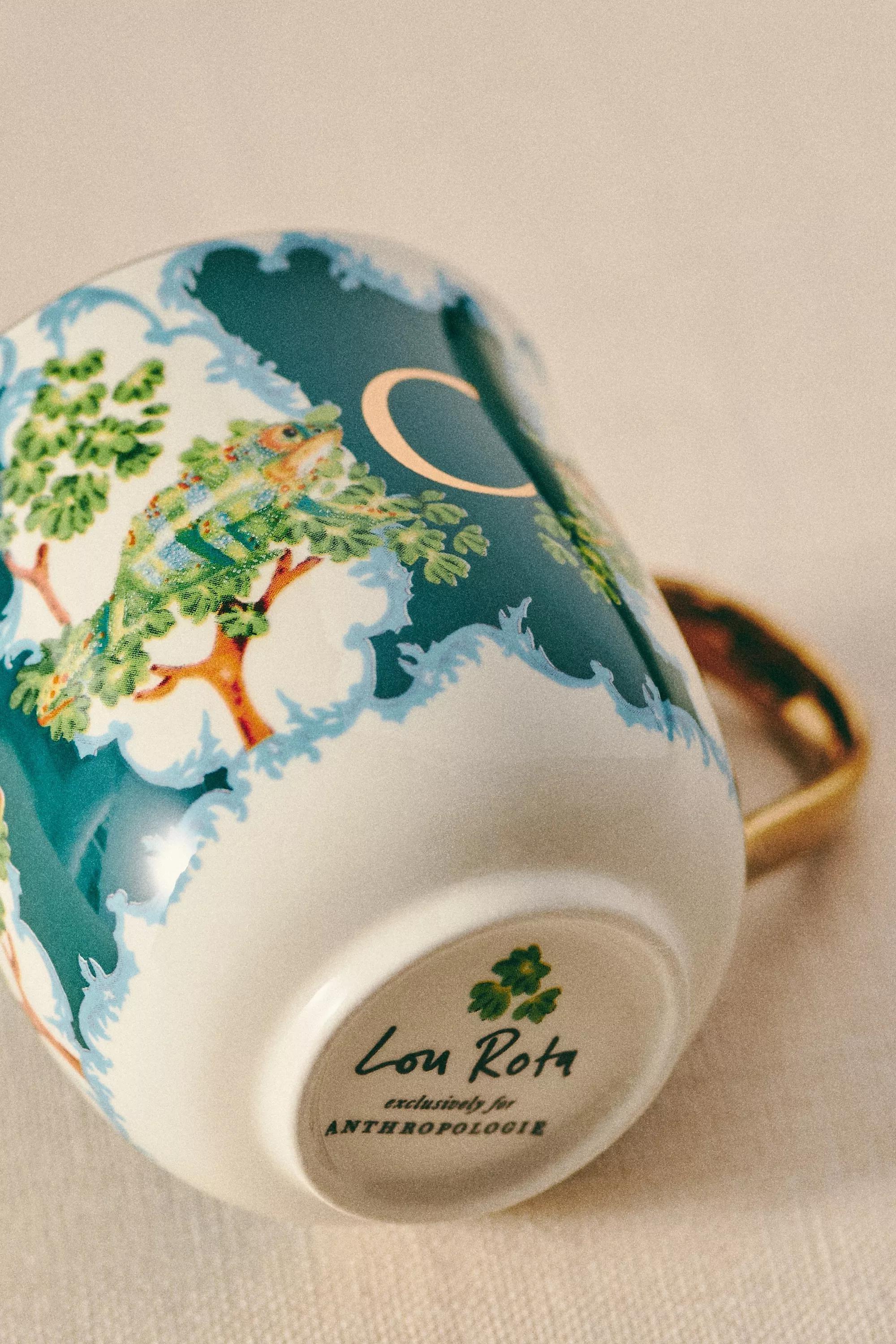 Lou Rota For Anthropologie Nature Table Monogram Mug, C, A501_0903, large image number 3