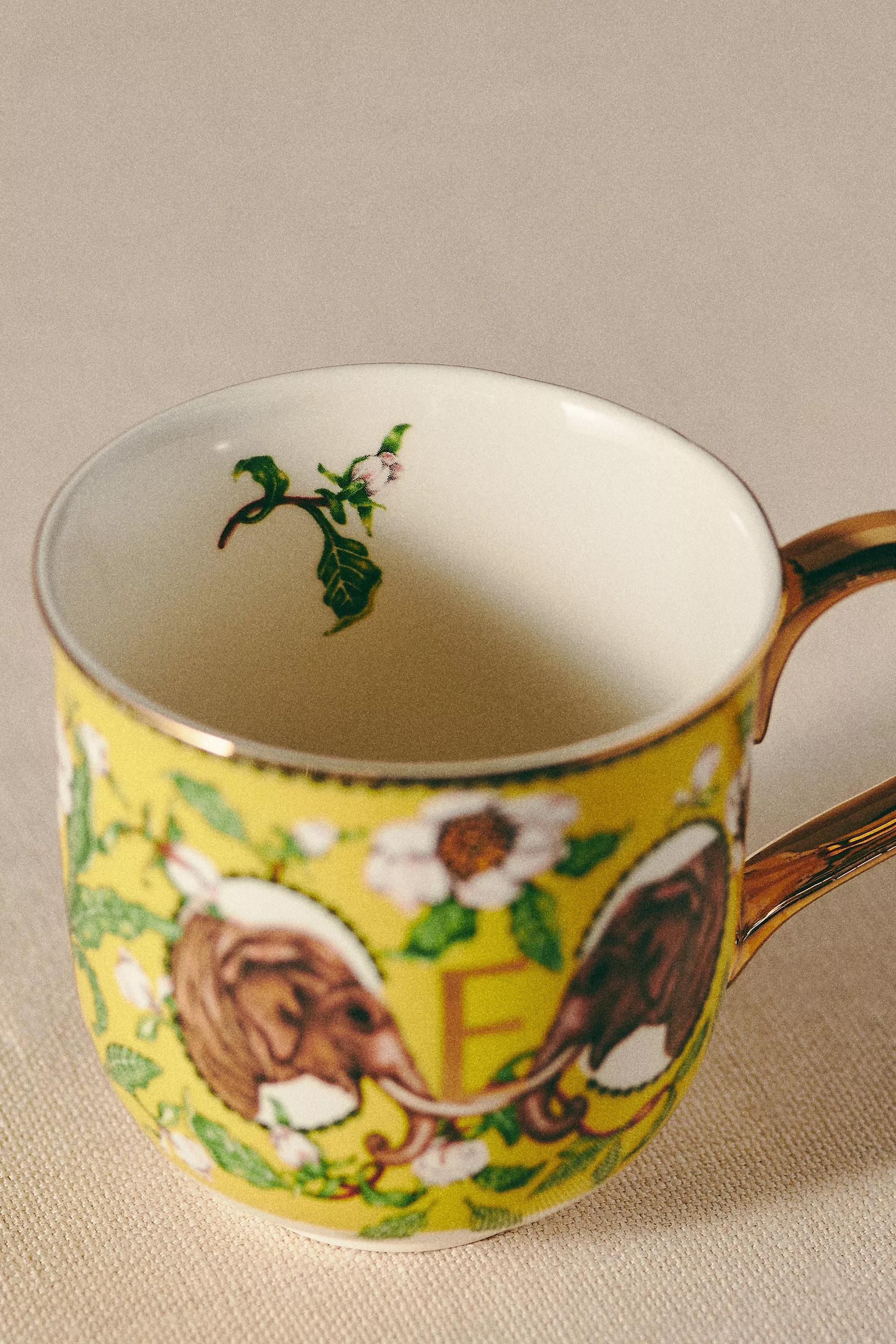 Anthropologie - Lou Rota For Anthropologie Nature Table Monogram Mug, E